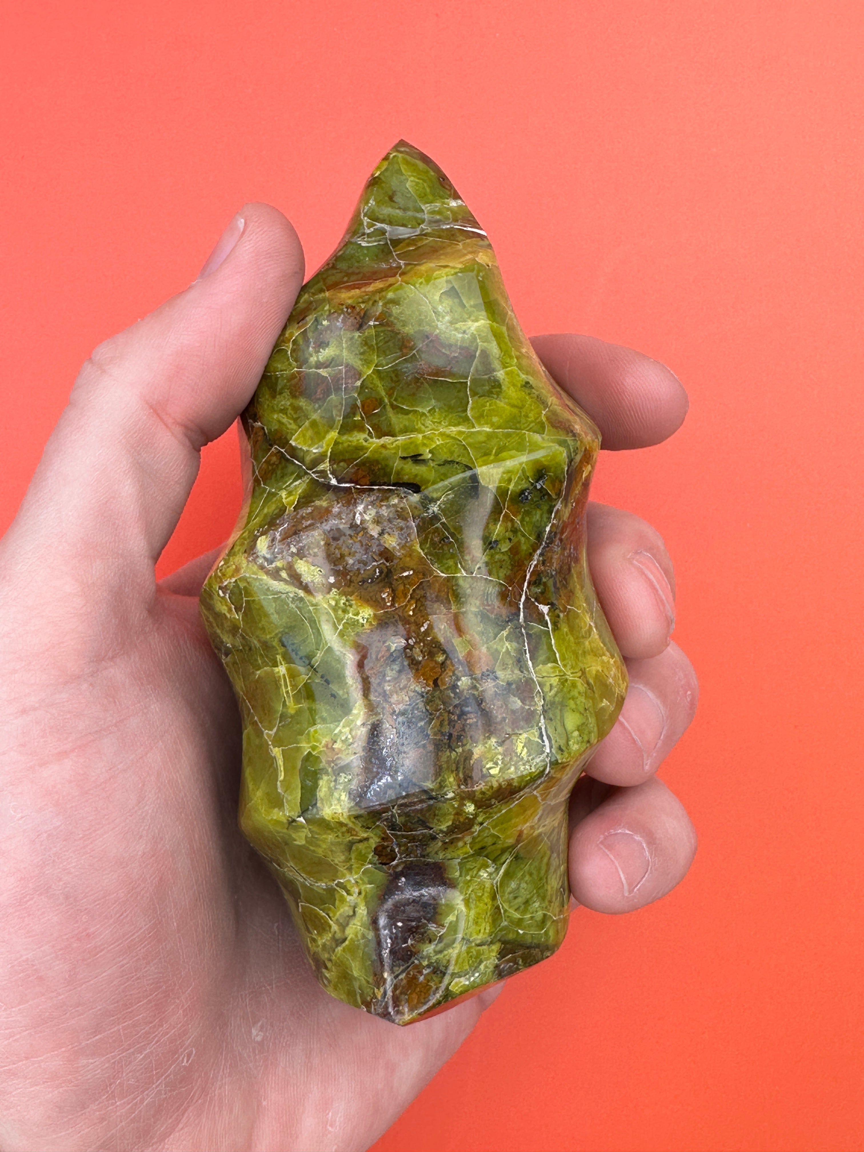 Green opal - Flame