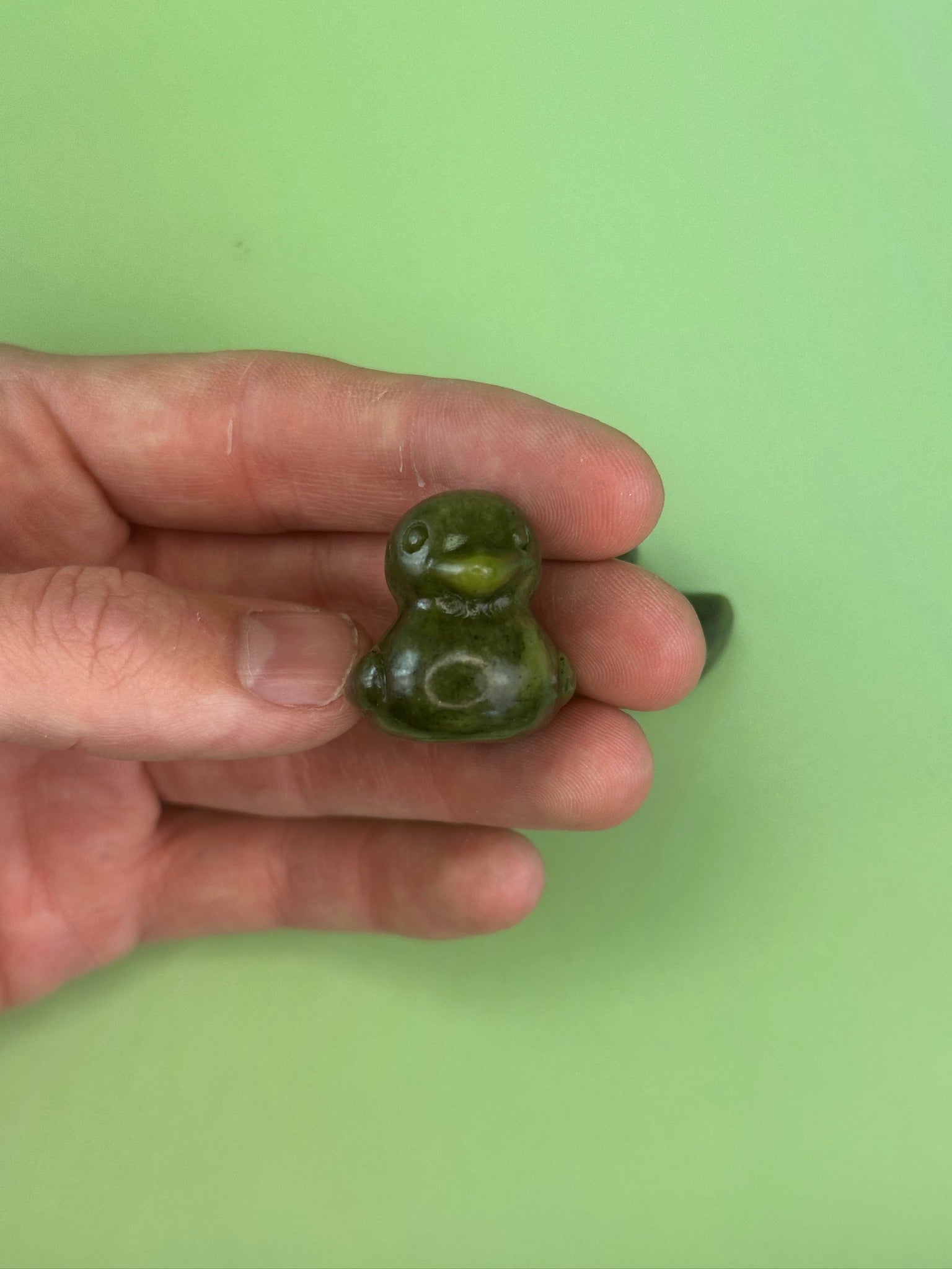 Jade - Pair of feng shui ducks