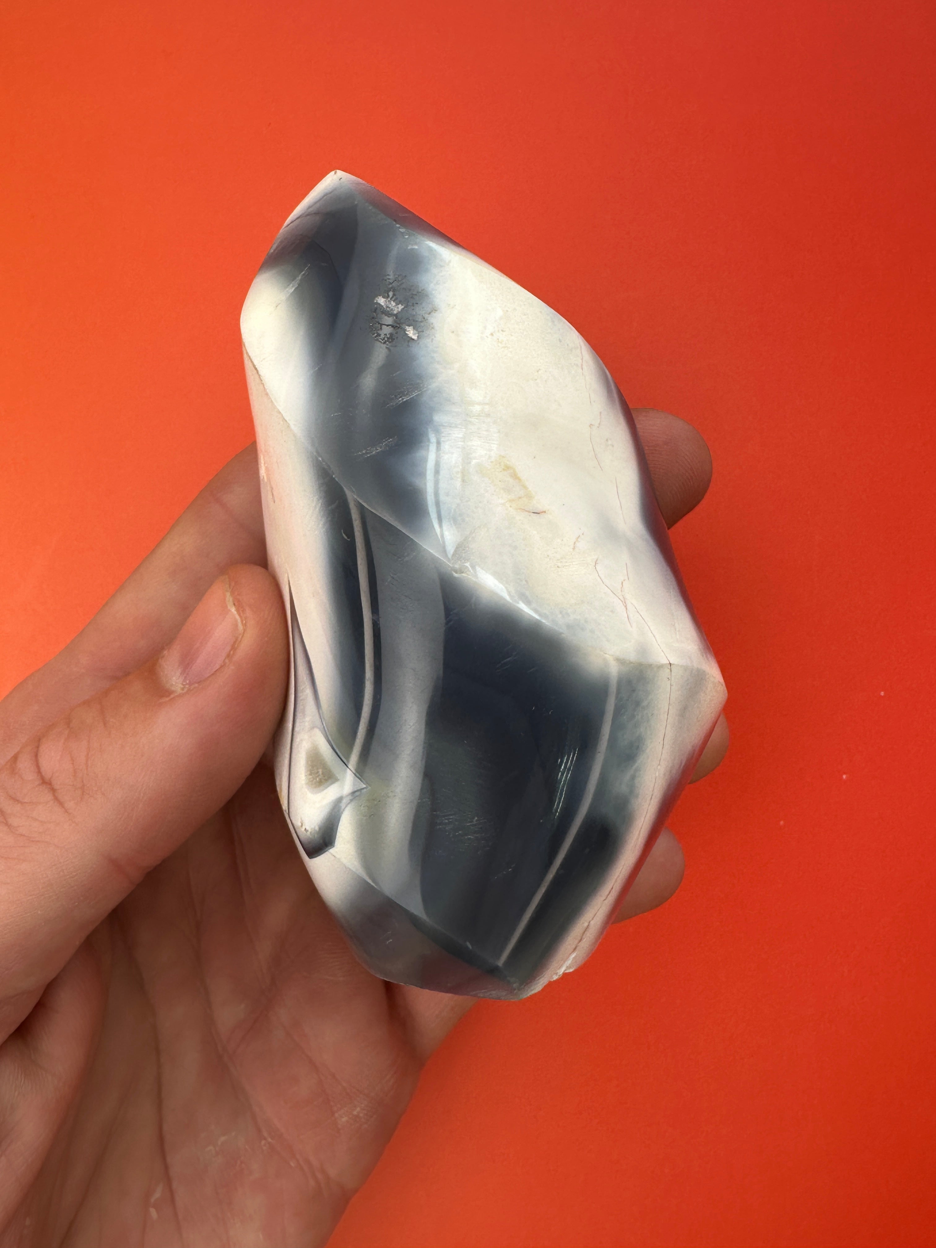 Orca agate - Flame