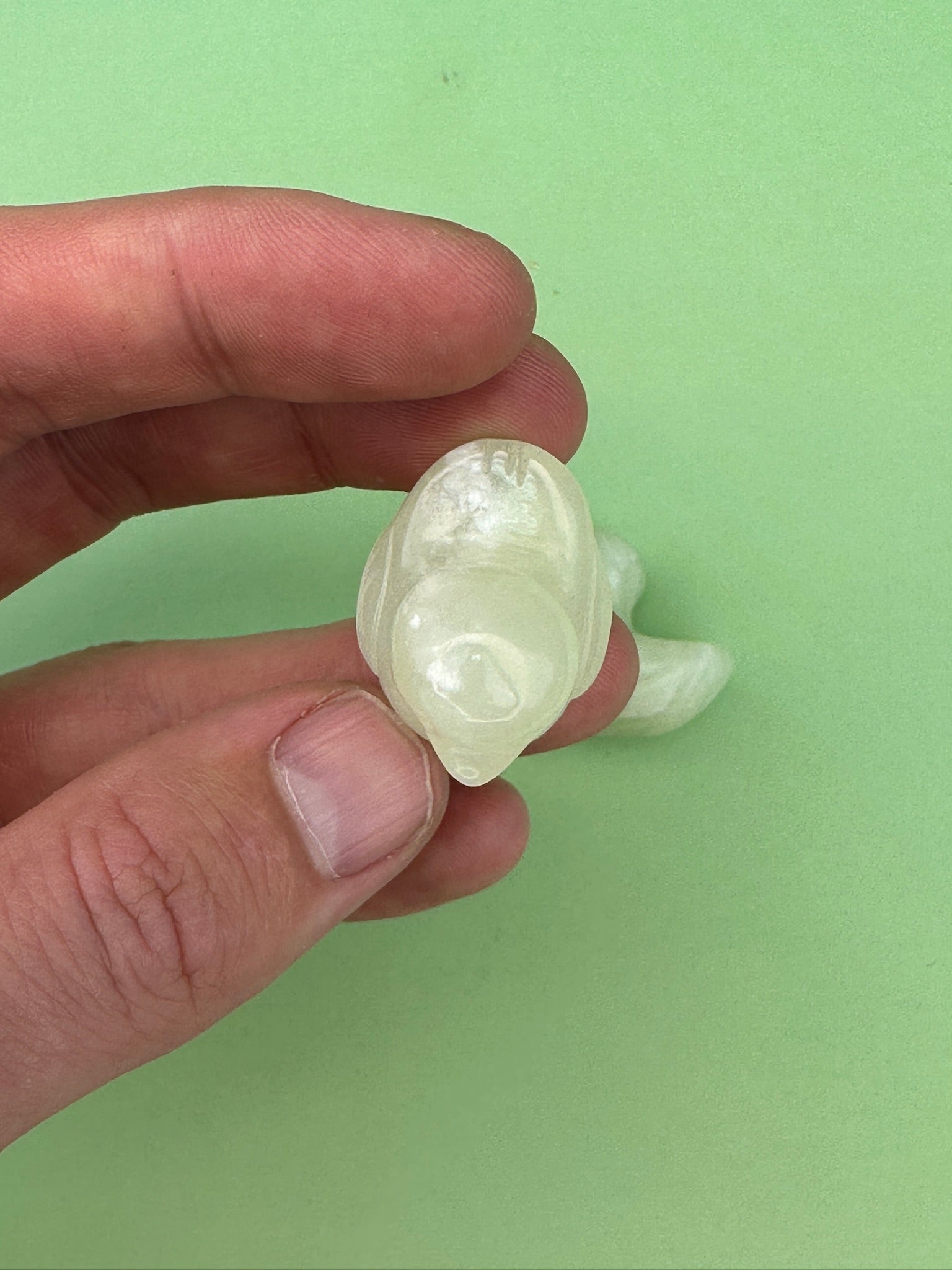 Jade - Pair of feng shui ducks
