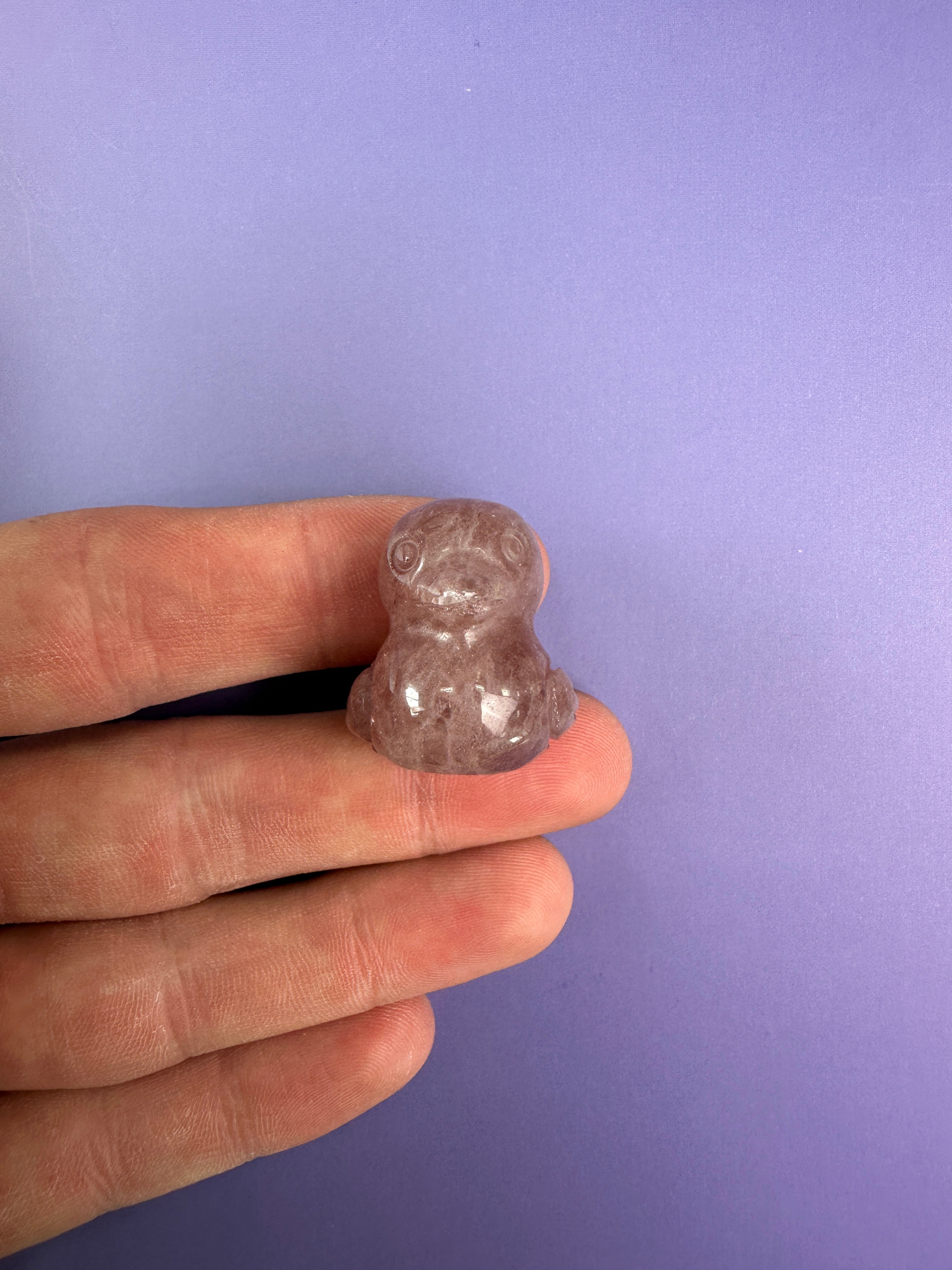 Strawberry quartz - Duck