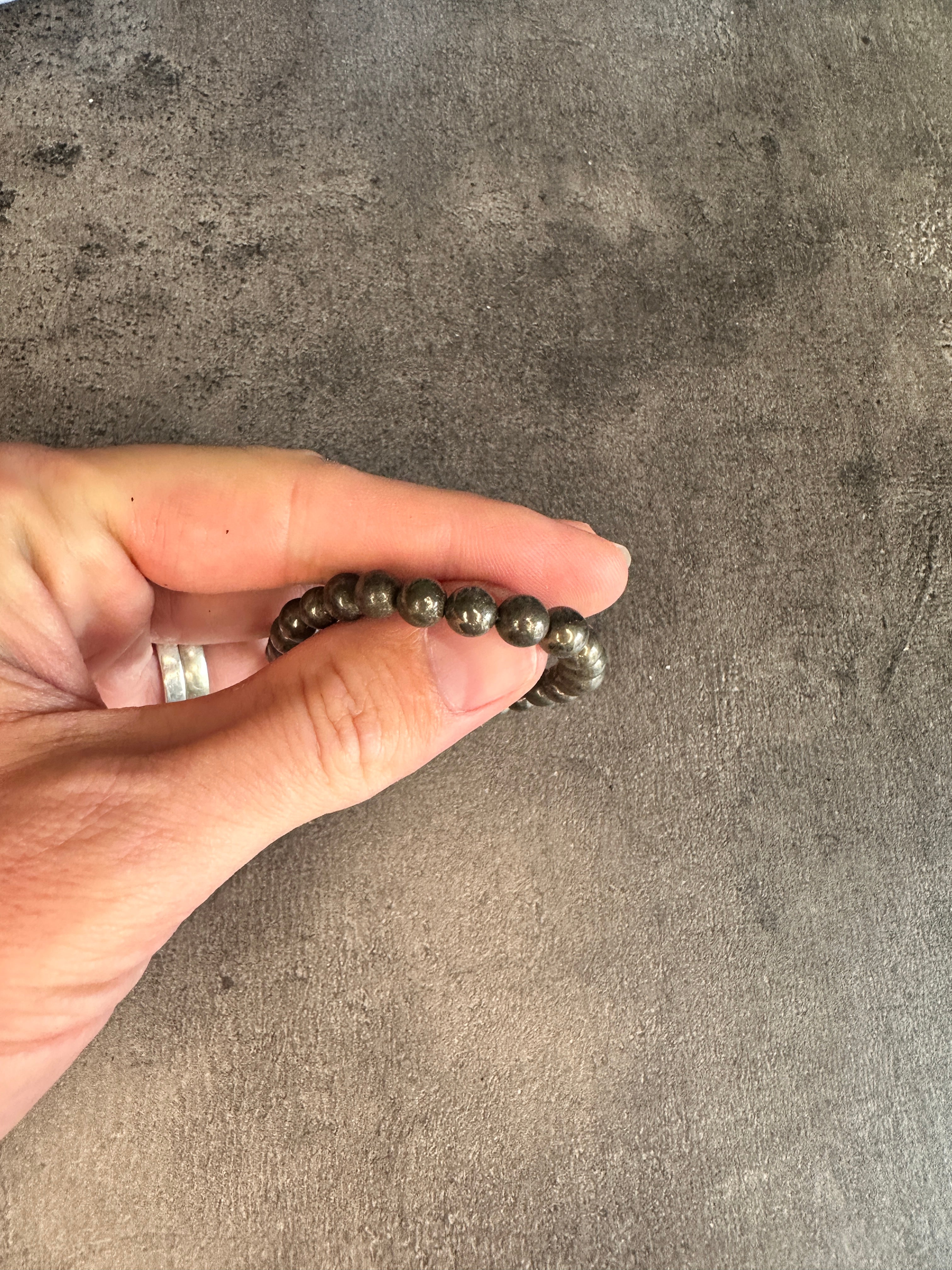 Pyrite - Abundance power bead bracelet