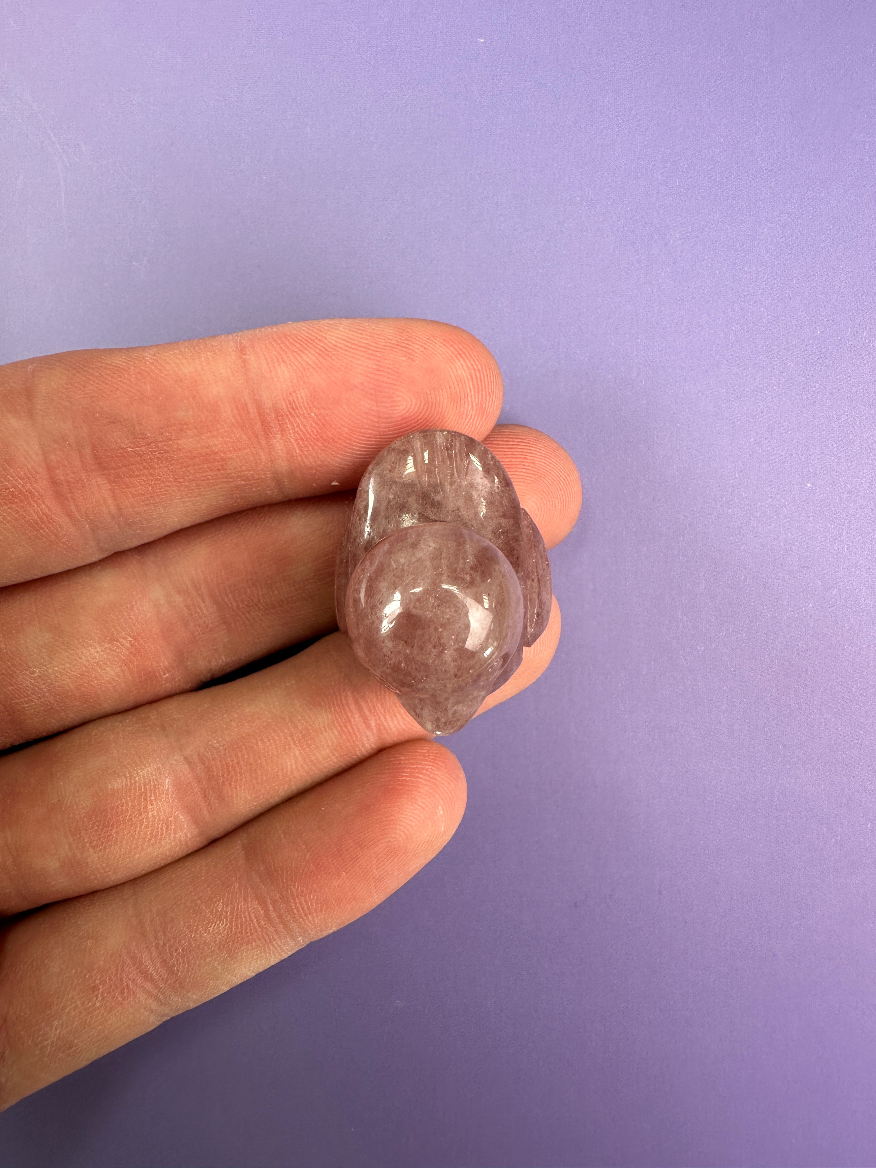 Strawberry quartz - Duck
