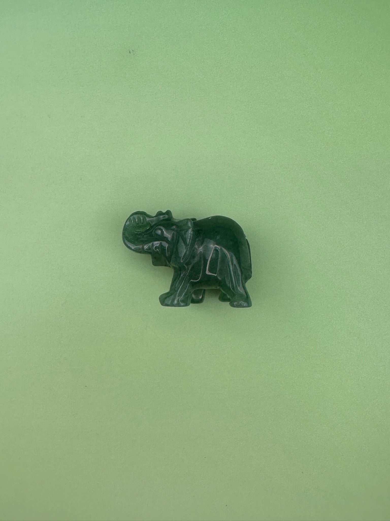 Green aventurine - Elephant