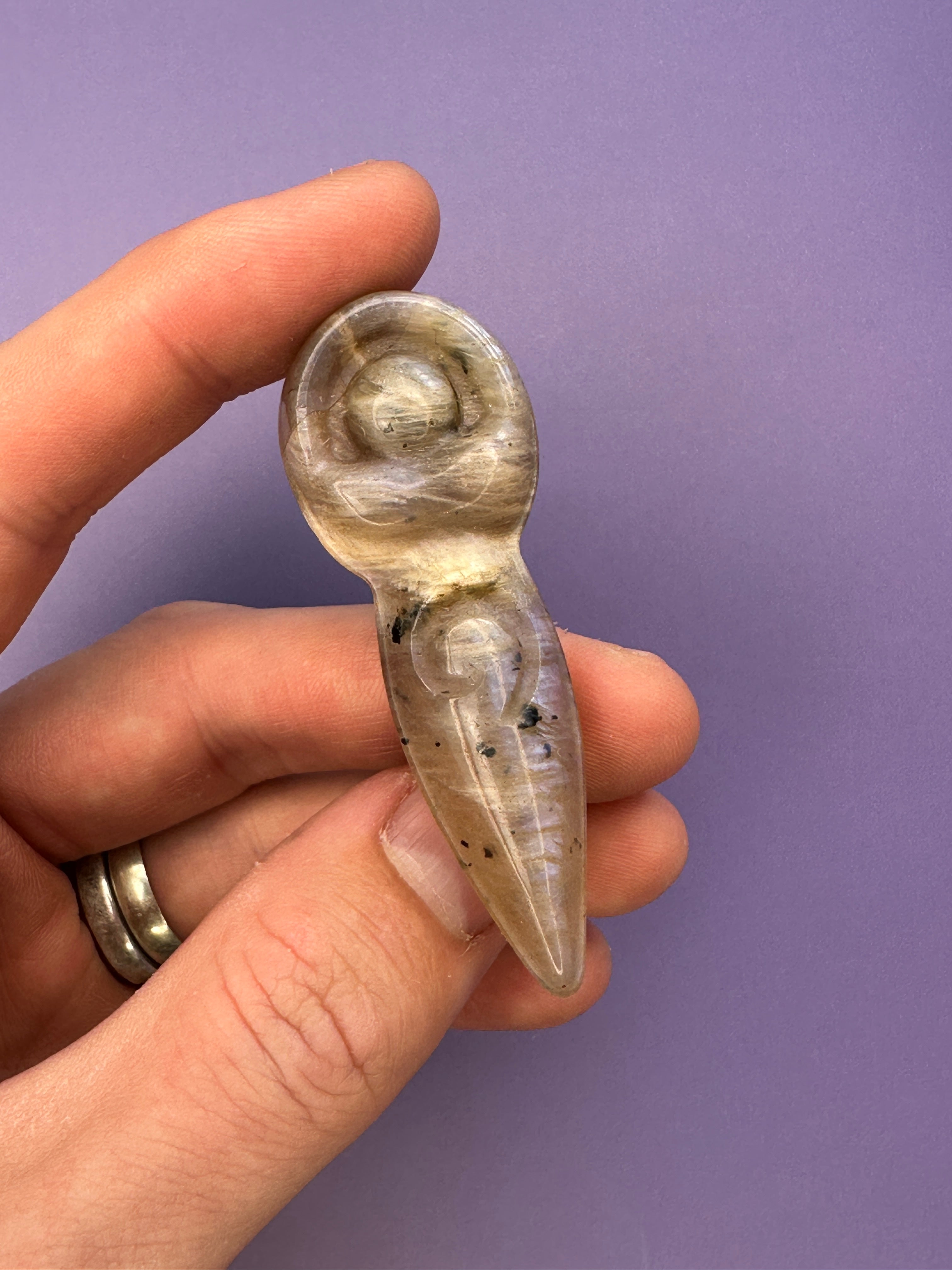Rainbow moonstone - Goddess