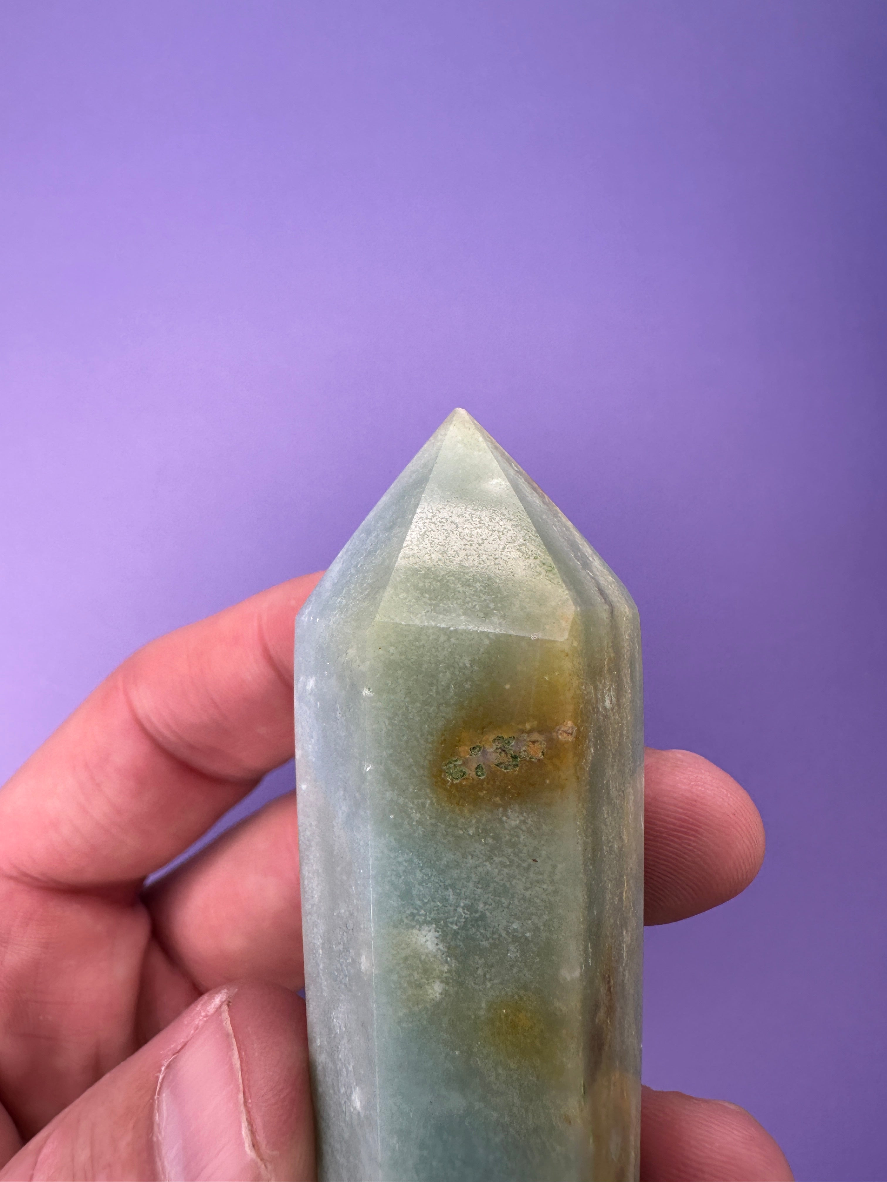 Amazonite - Double terminated point