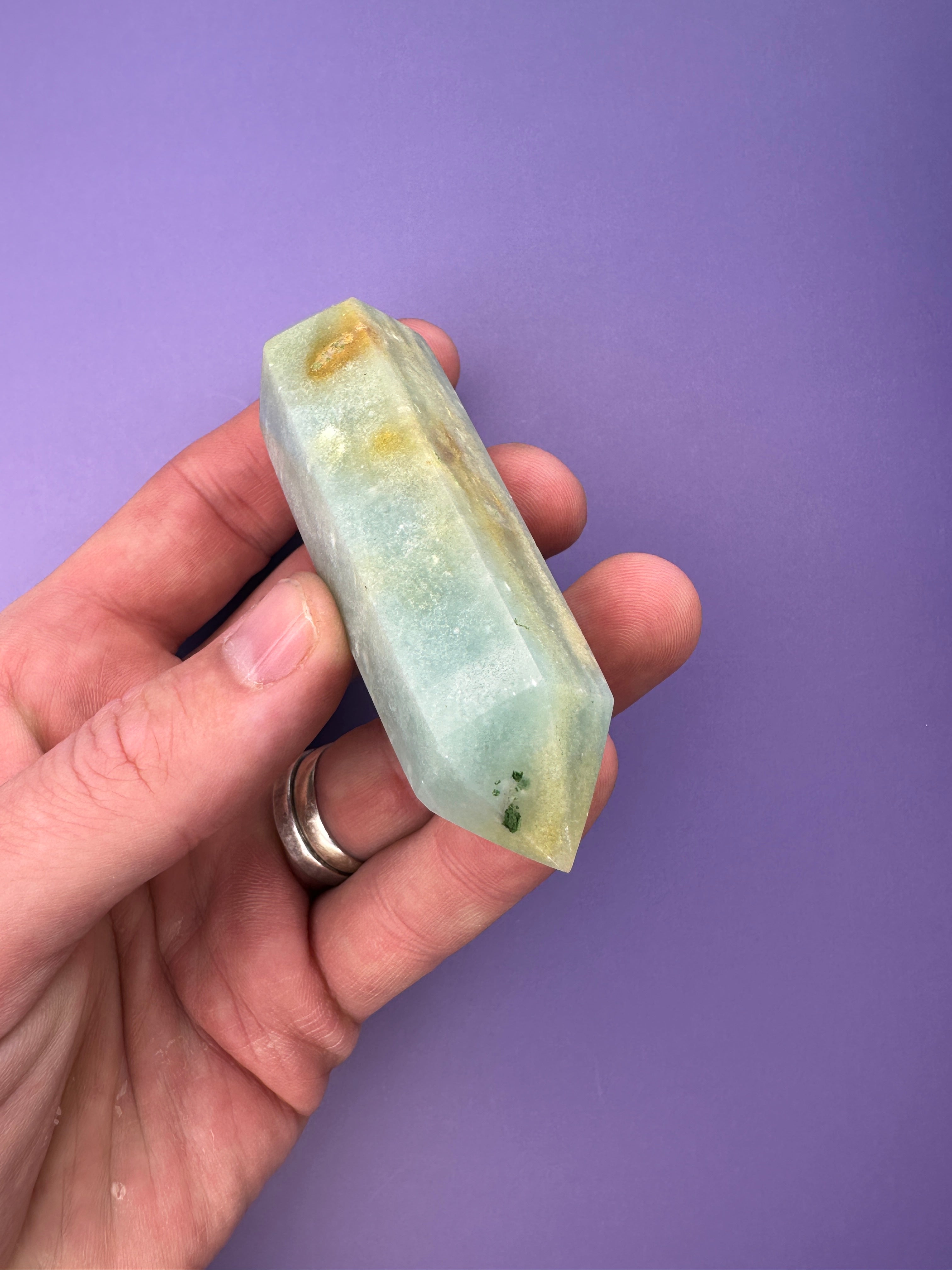 Amazonite - Double terminated point
