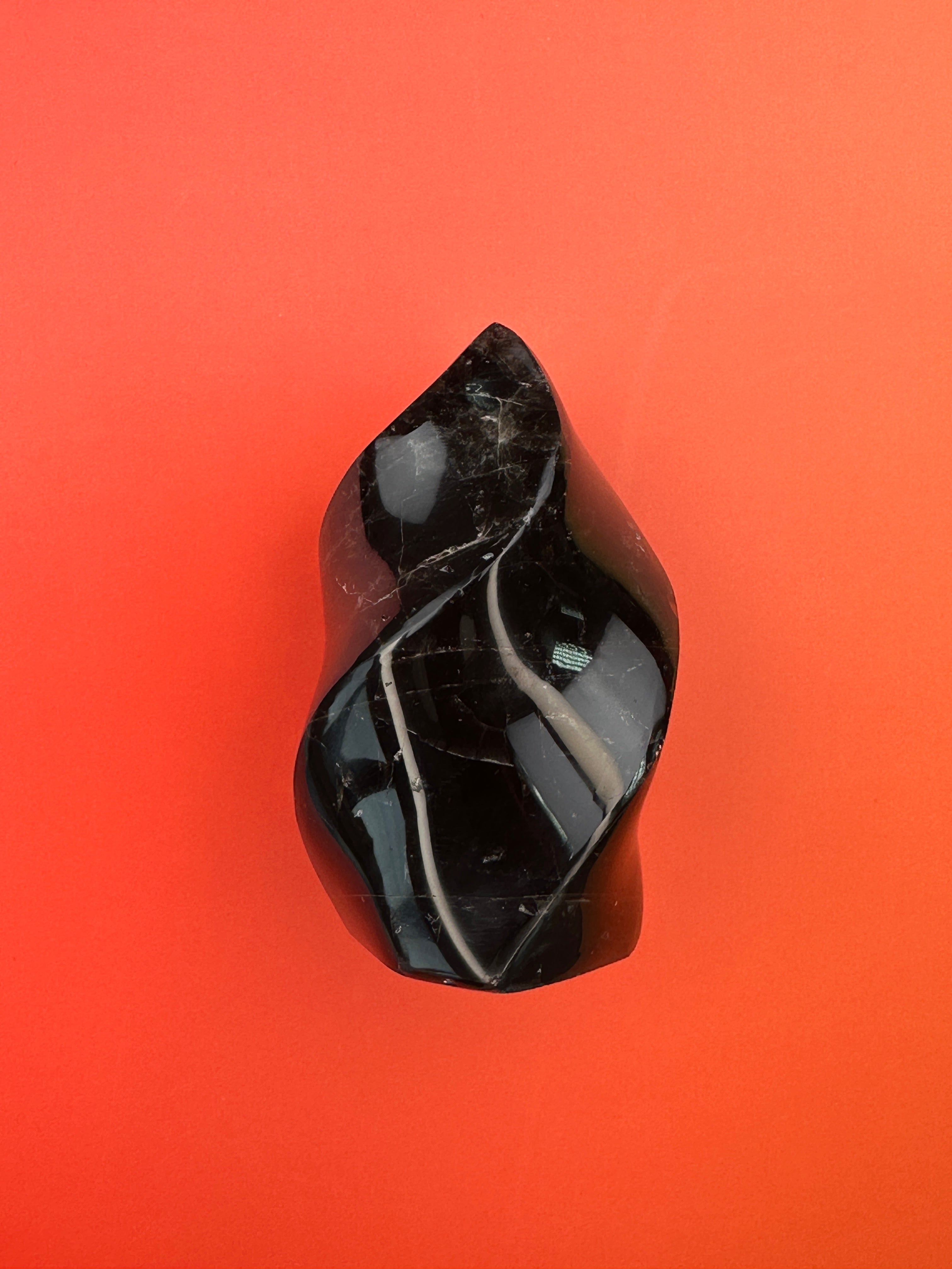 Smoky quartz - Flame