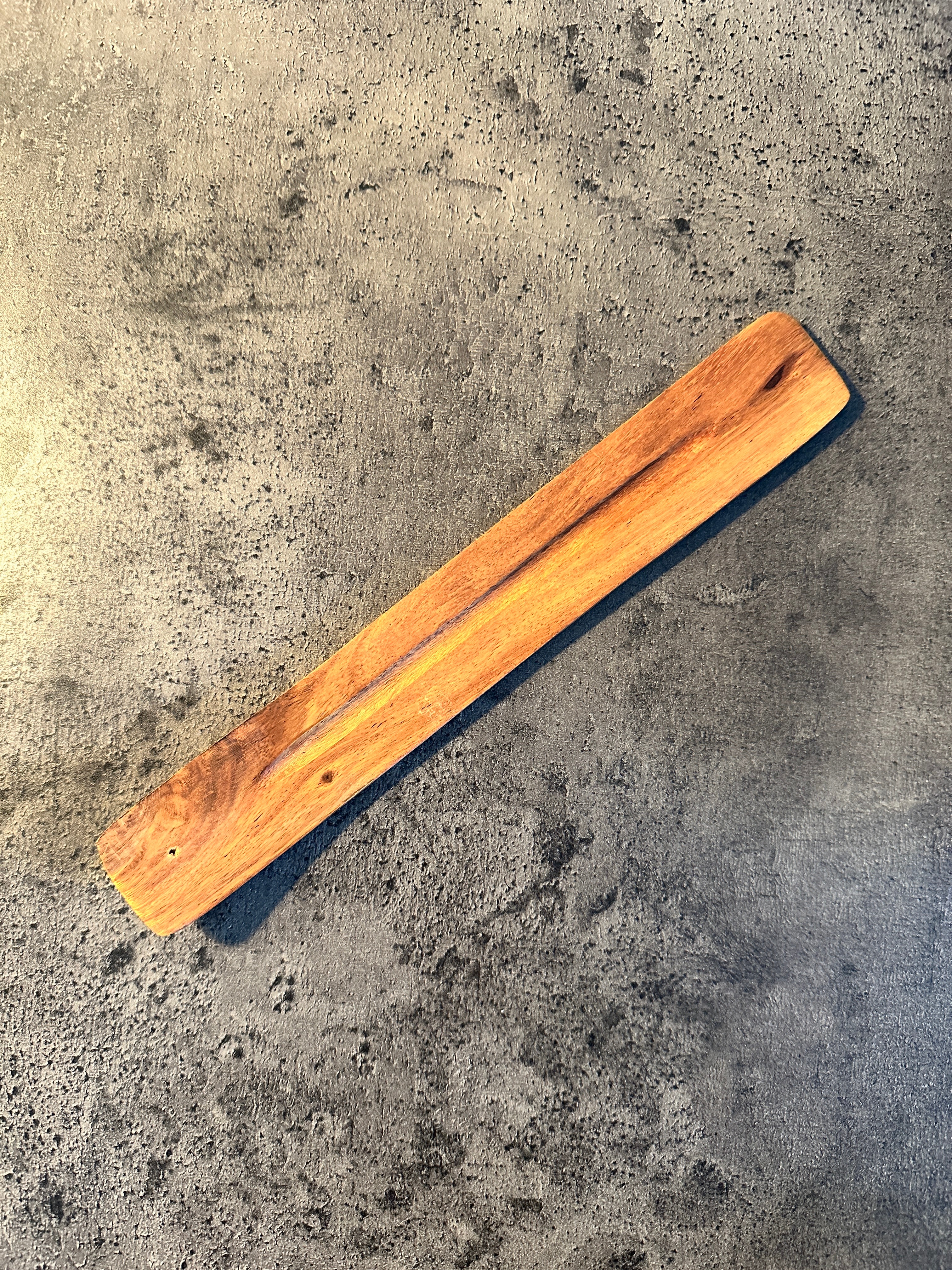 Wooden incense holder
