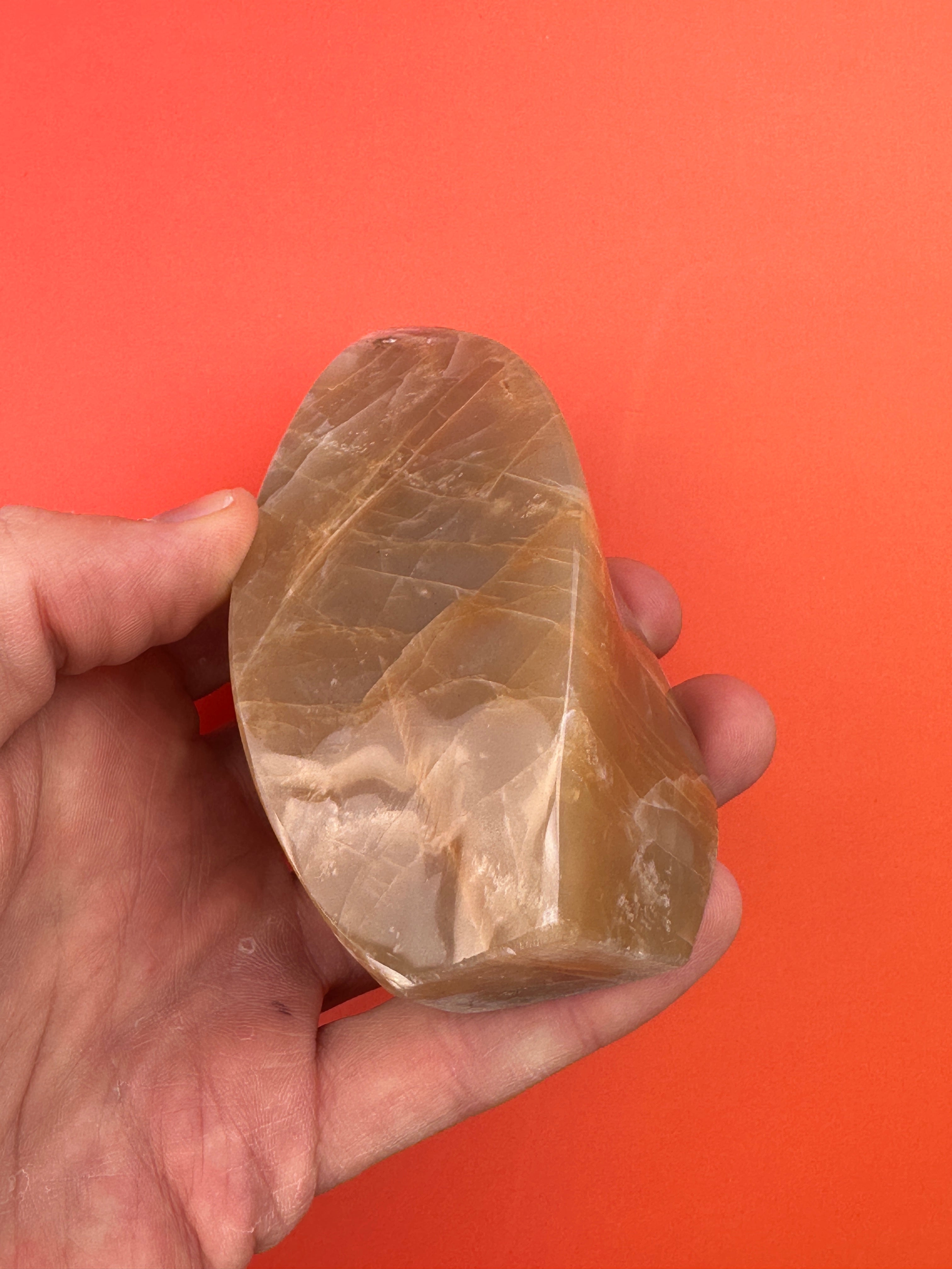 Peach moonstone - Flame