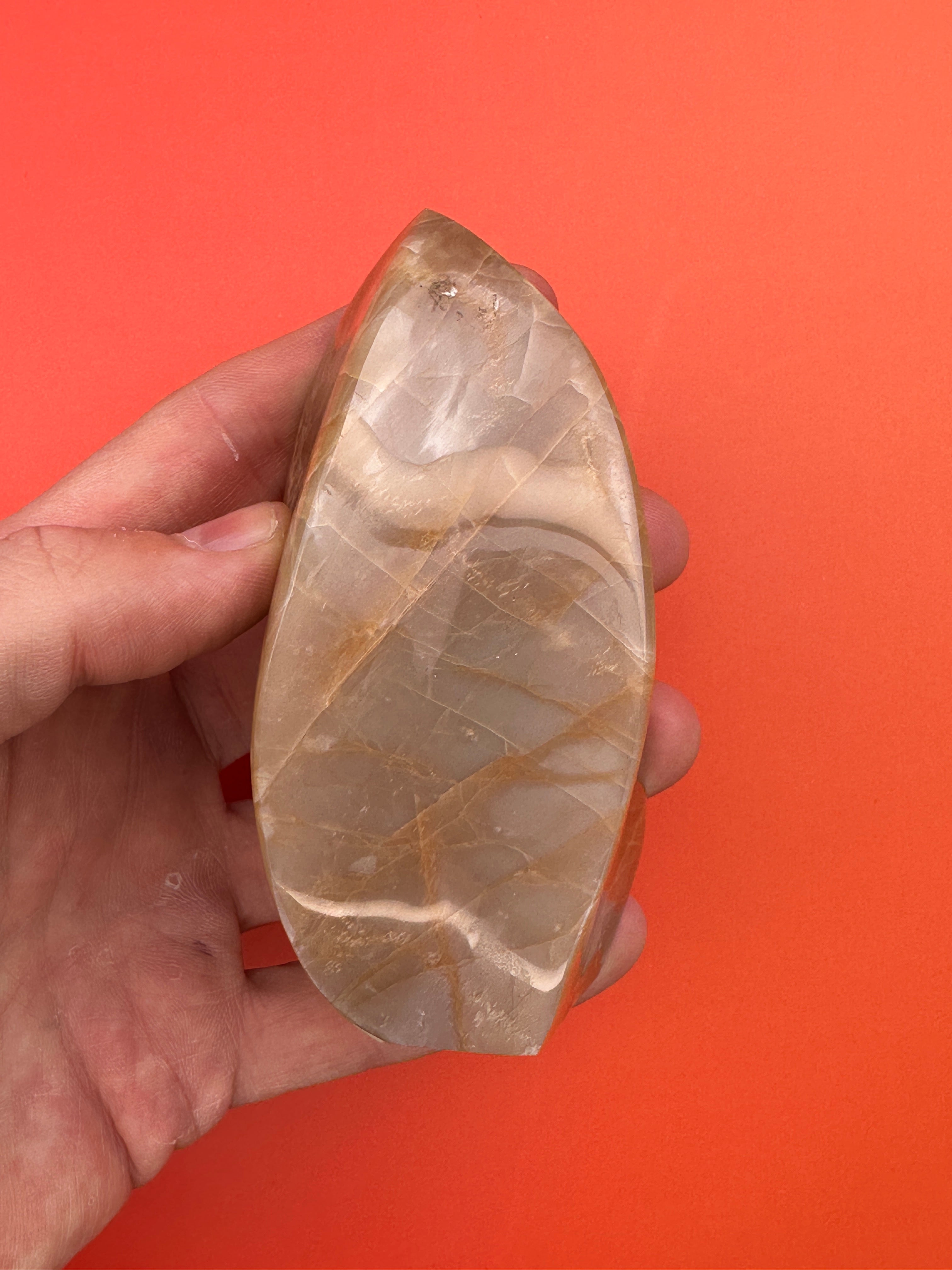 Peach moonstone - Flame