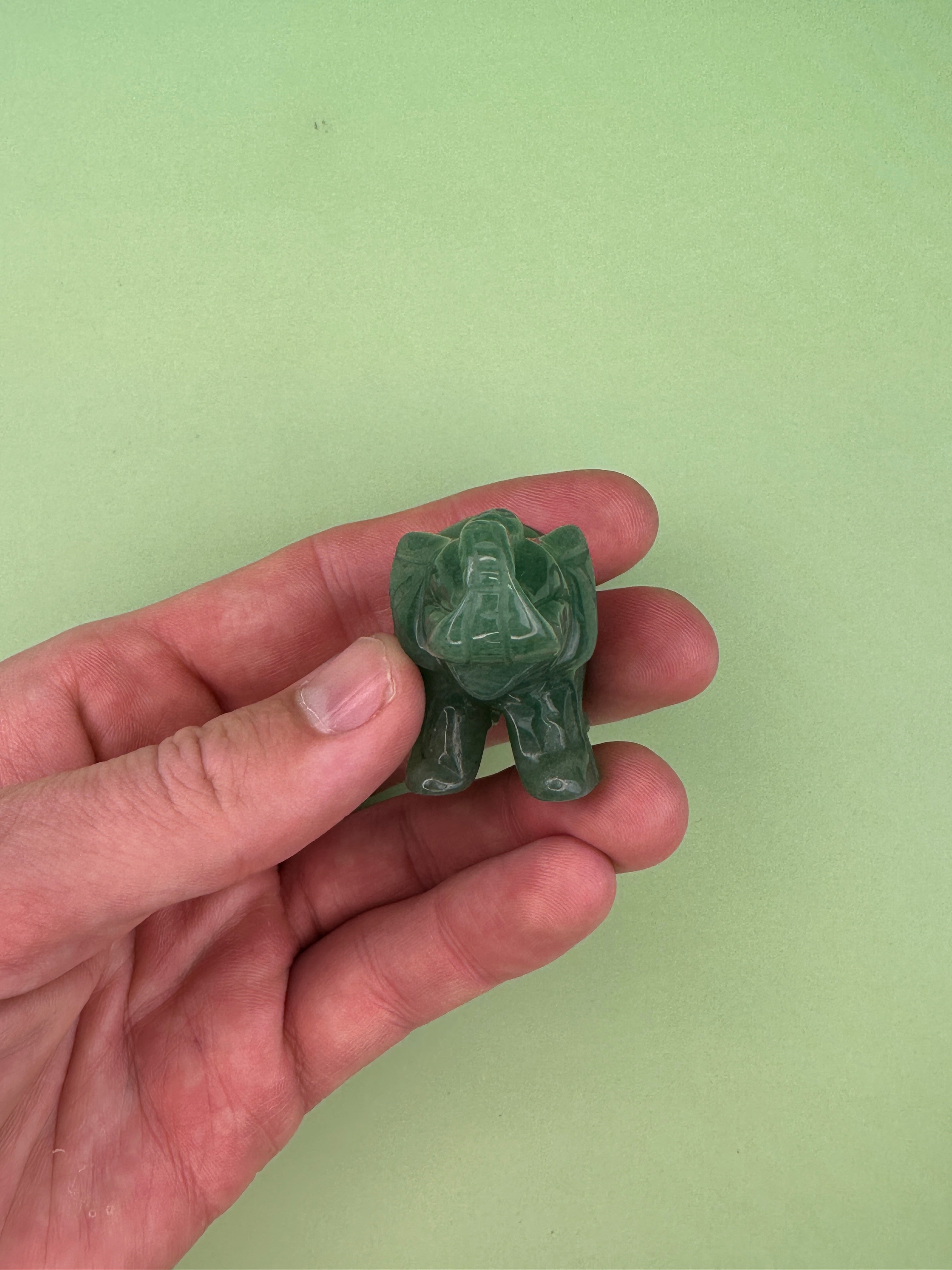 Green aventurine - Elephant