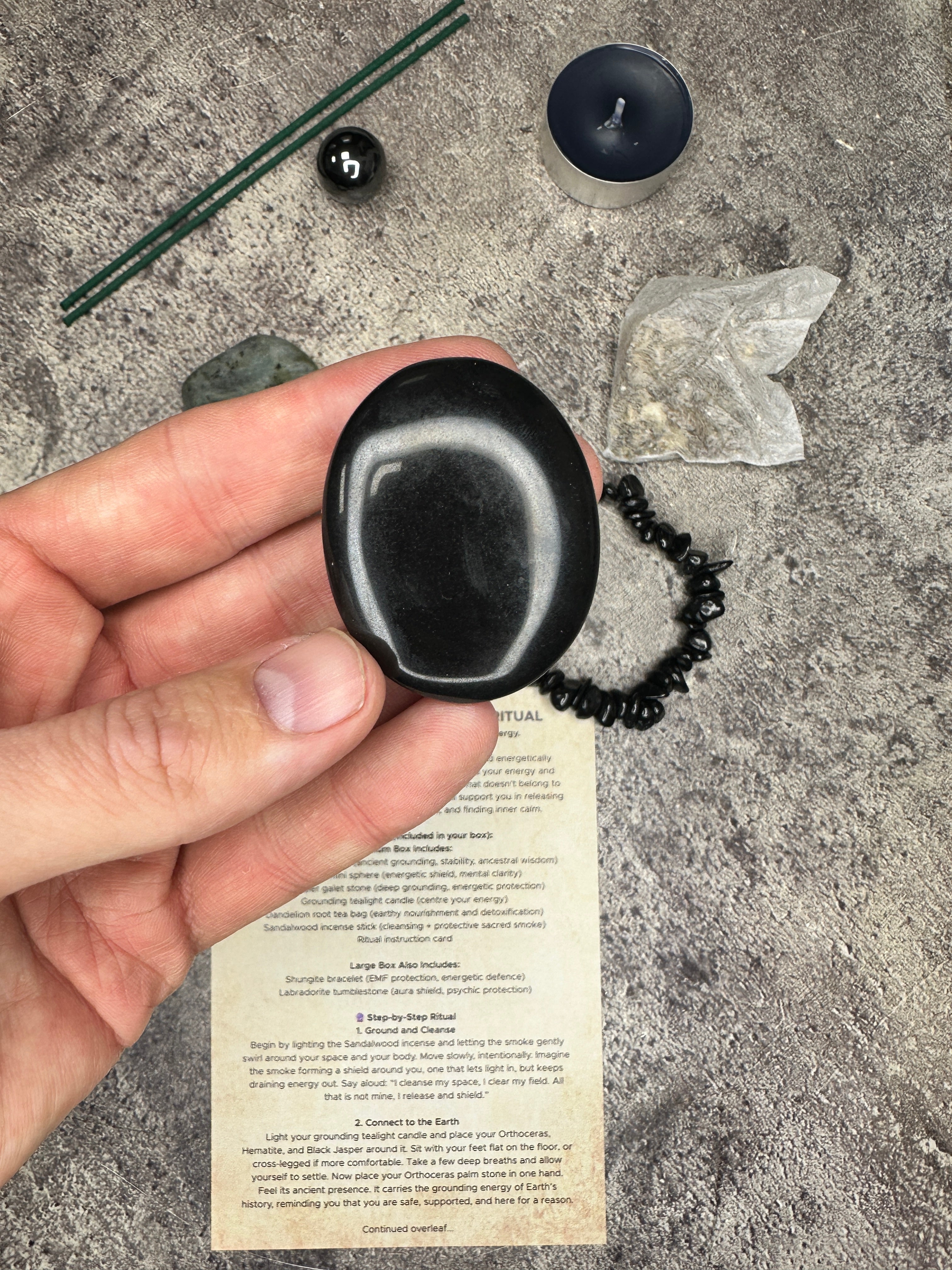 Grounding and protection - Ritual box