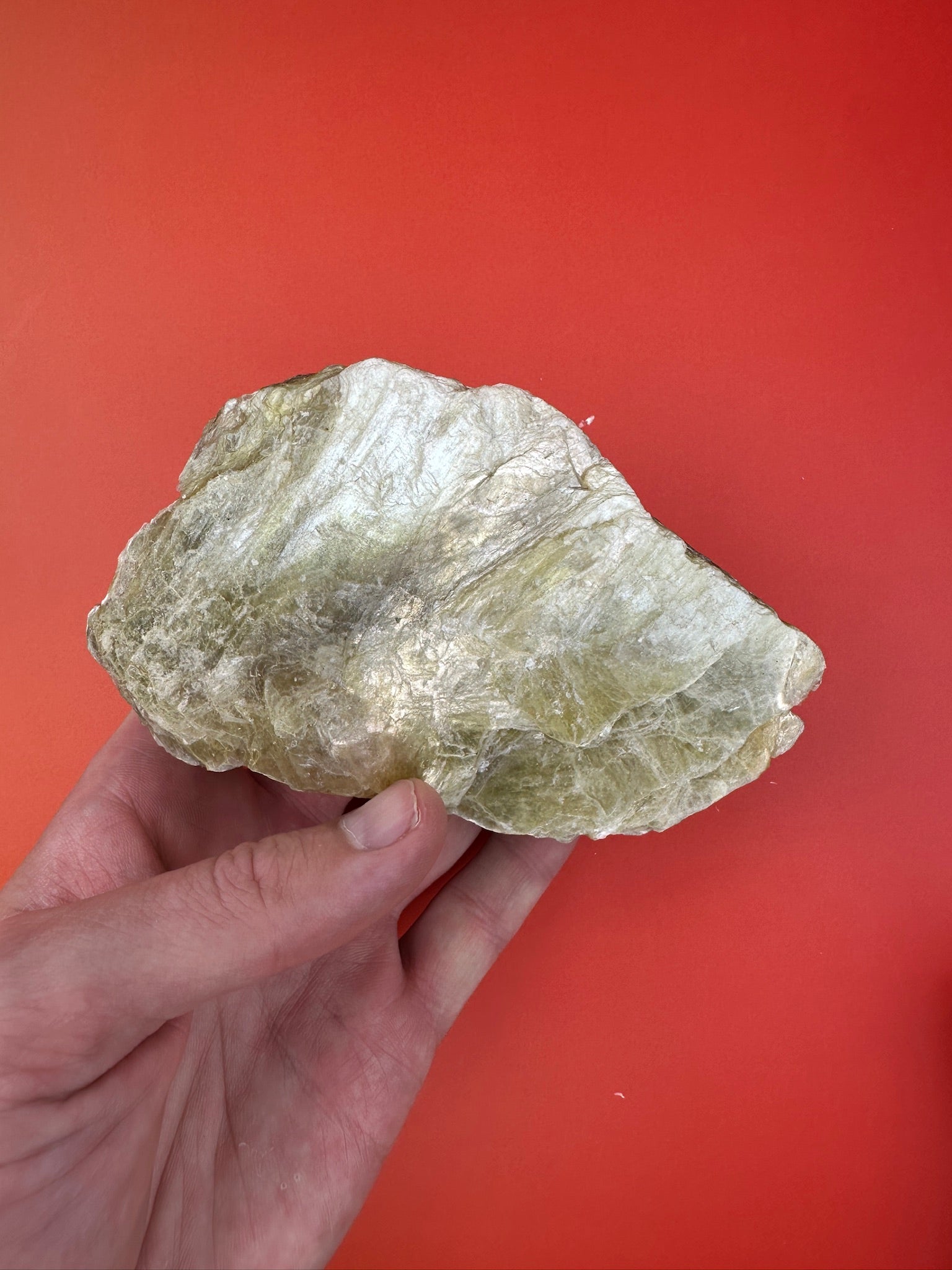 Gold star mica - XL Rough chunk
