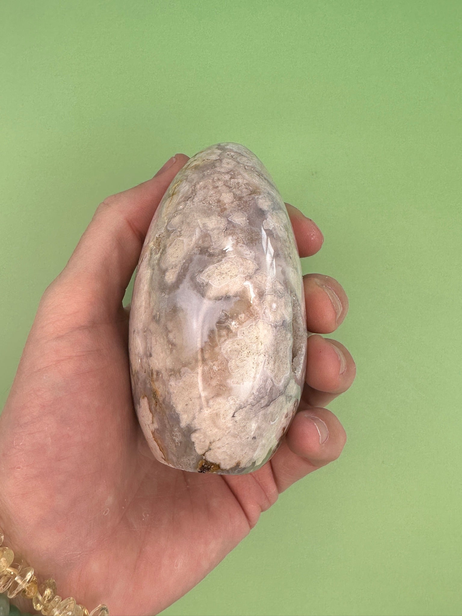 Flower agate - Free form