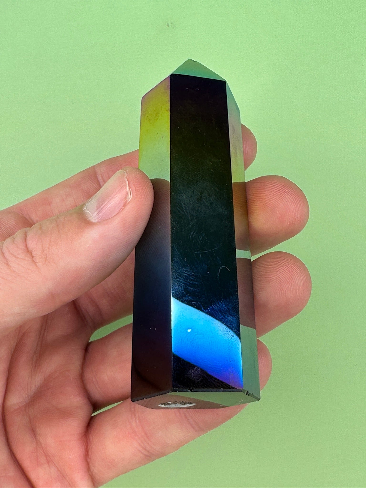 Titanium aura quartz - Tower