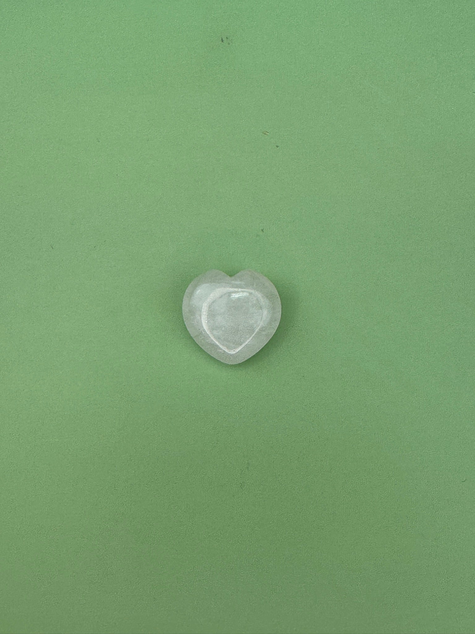 Clear quartz - Mini heart