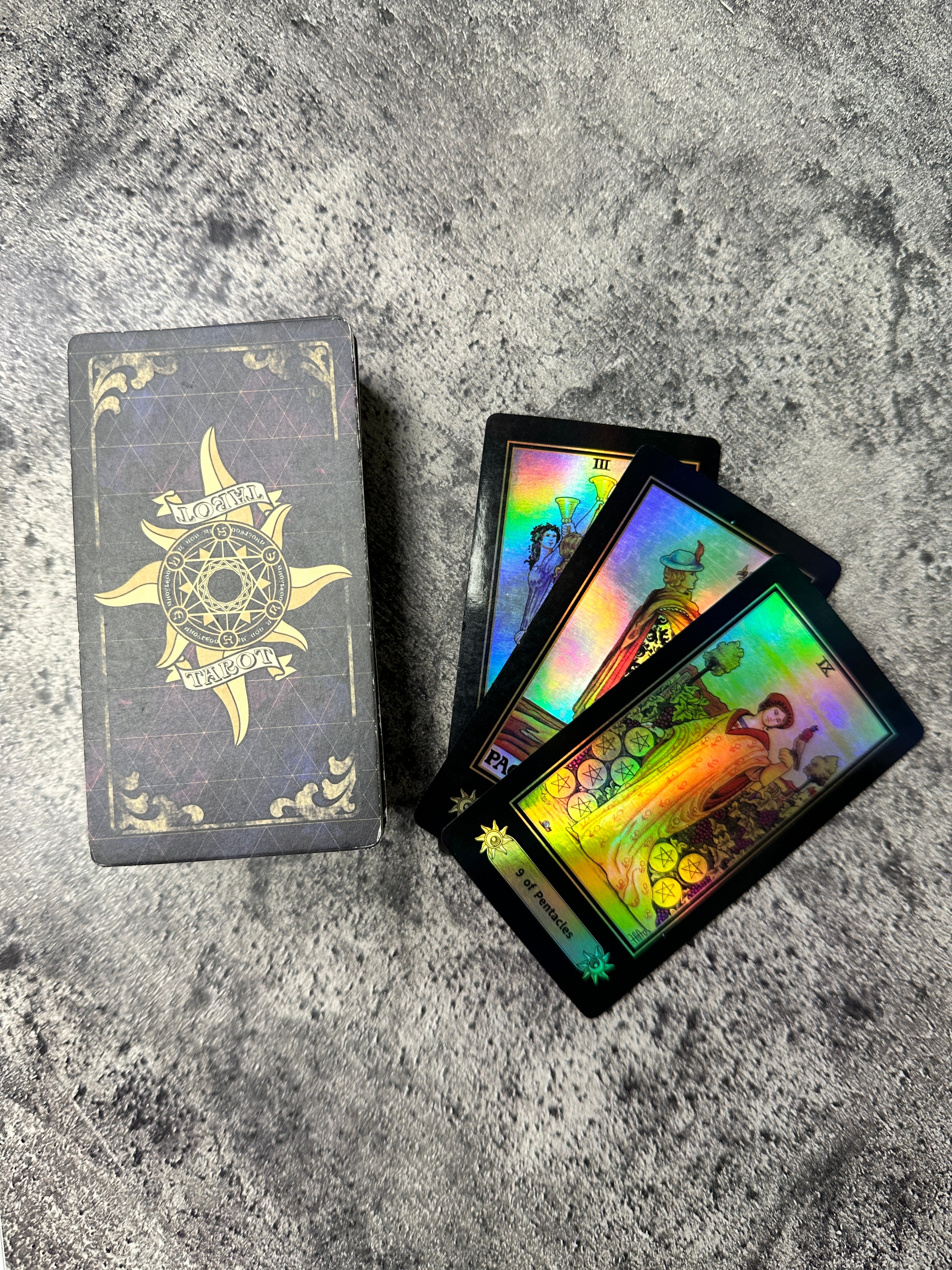 Tarot cards deck - Holographic