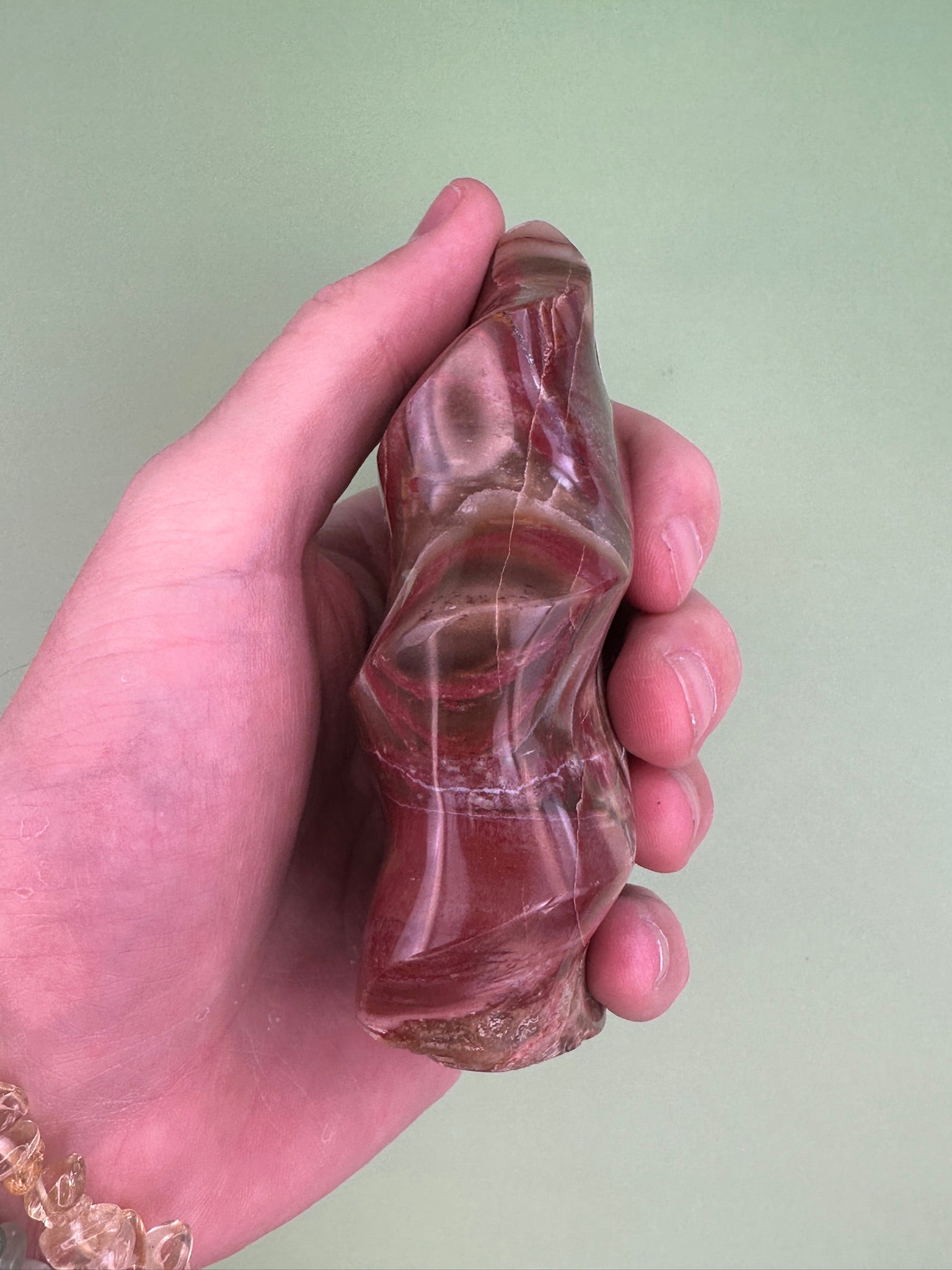 Red jasper - Flame