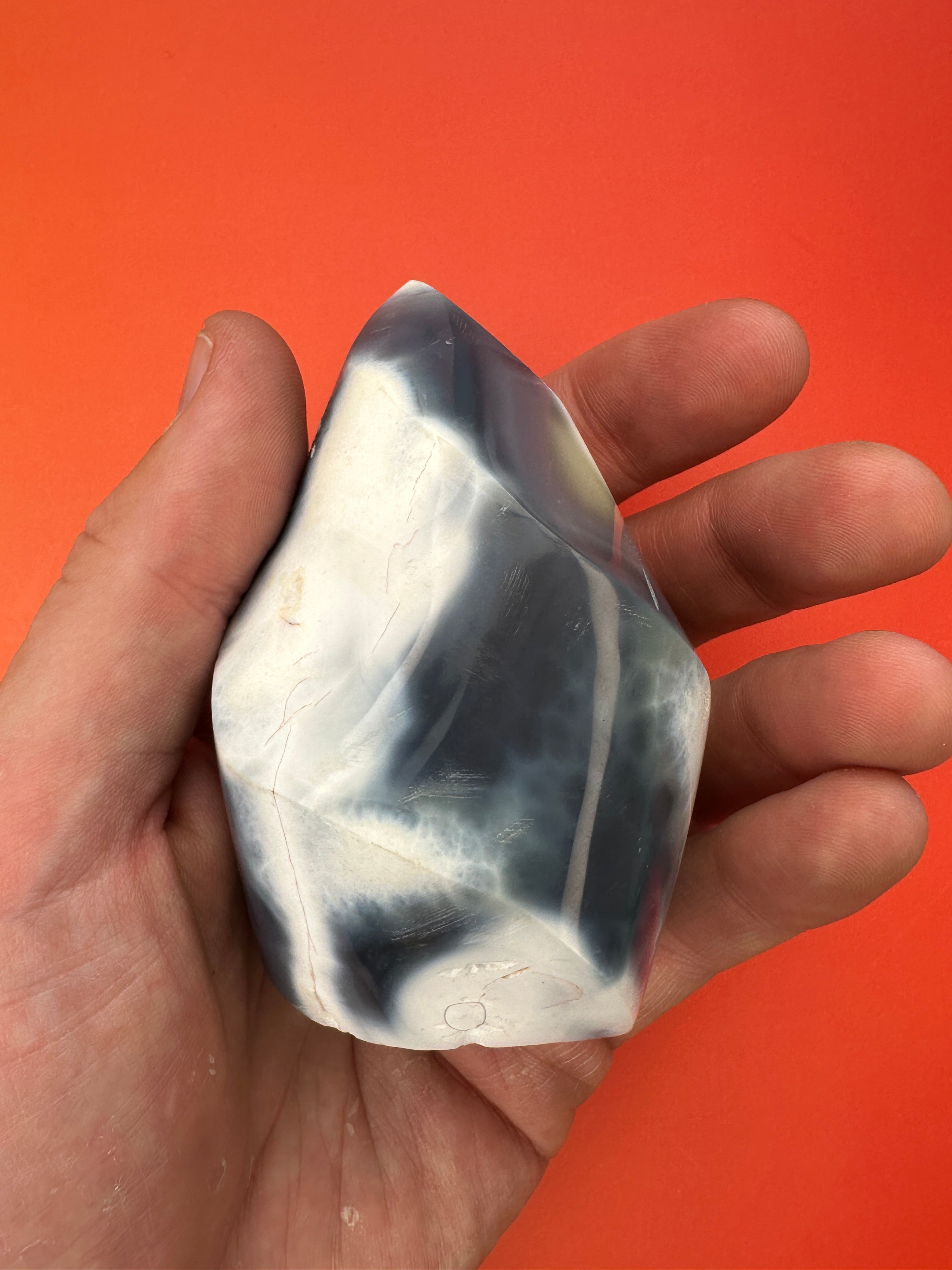 Orca agate - Flame