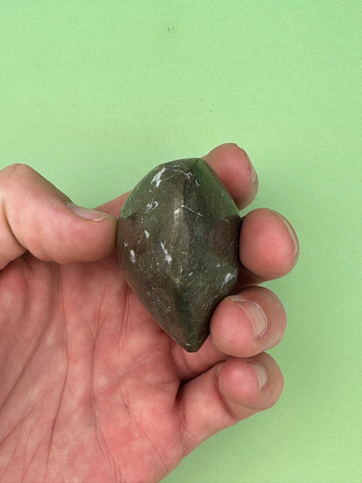Chalcopyrite - Large heart