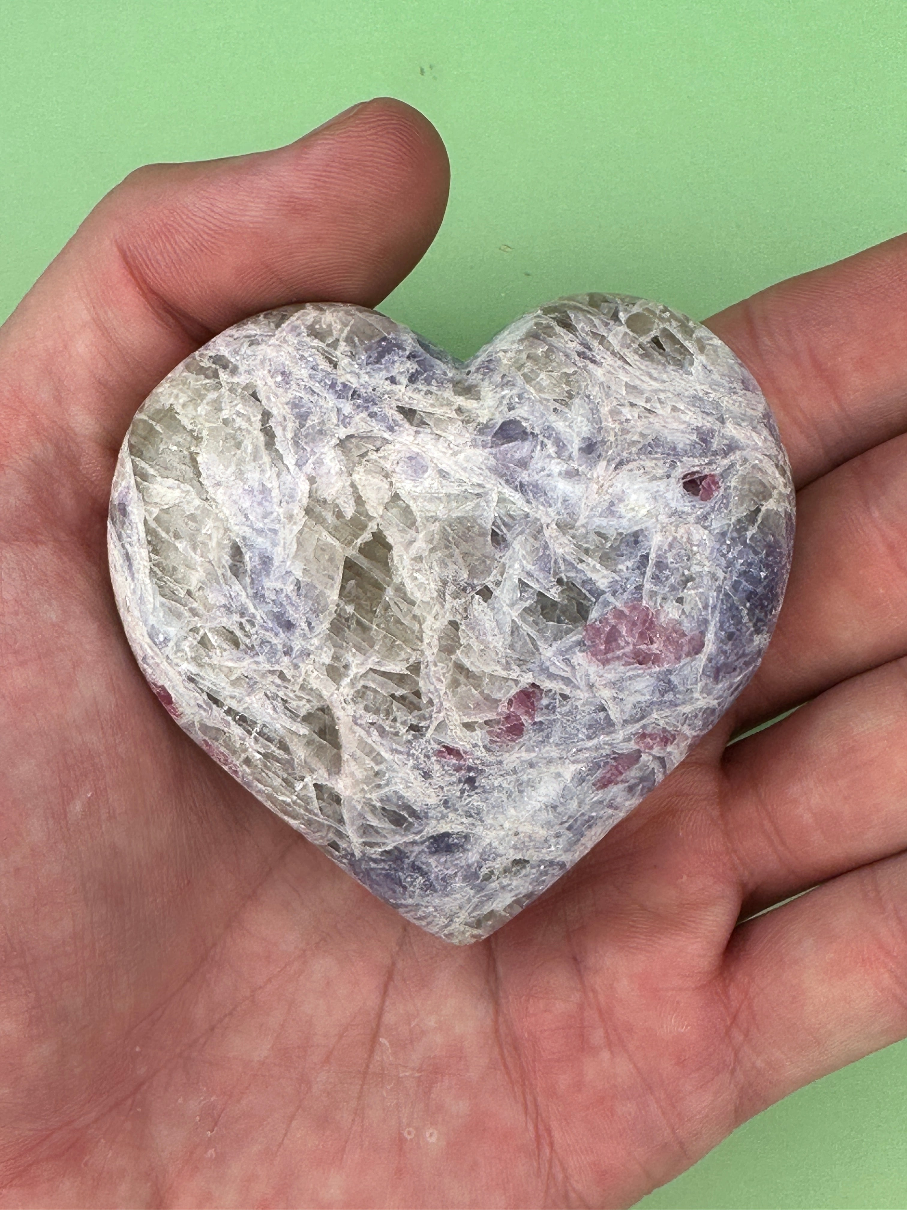 Unicorn stone - XL heart