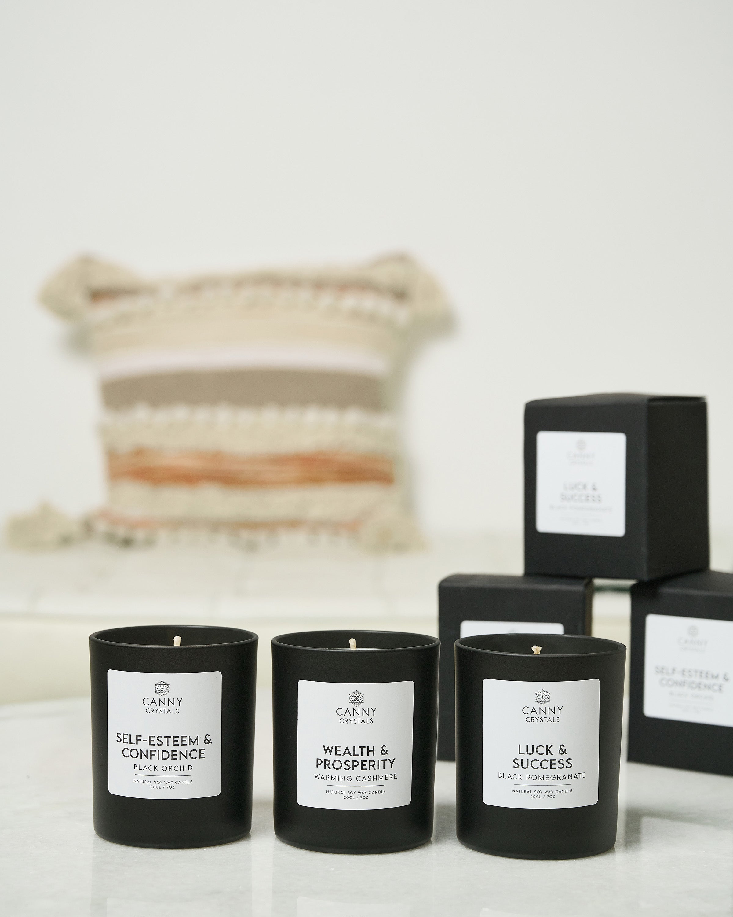 Affirmation candle - Stillness & Tranquility