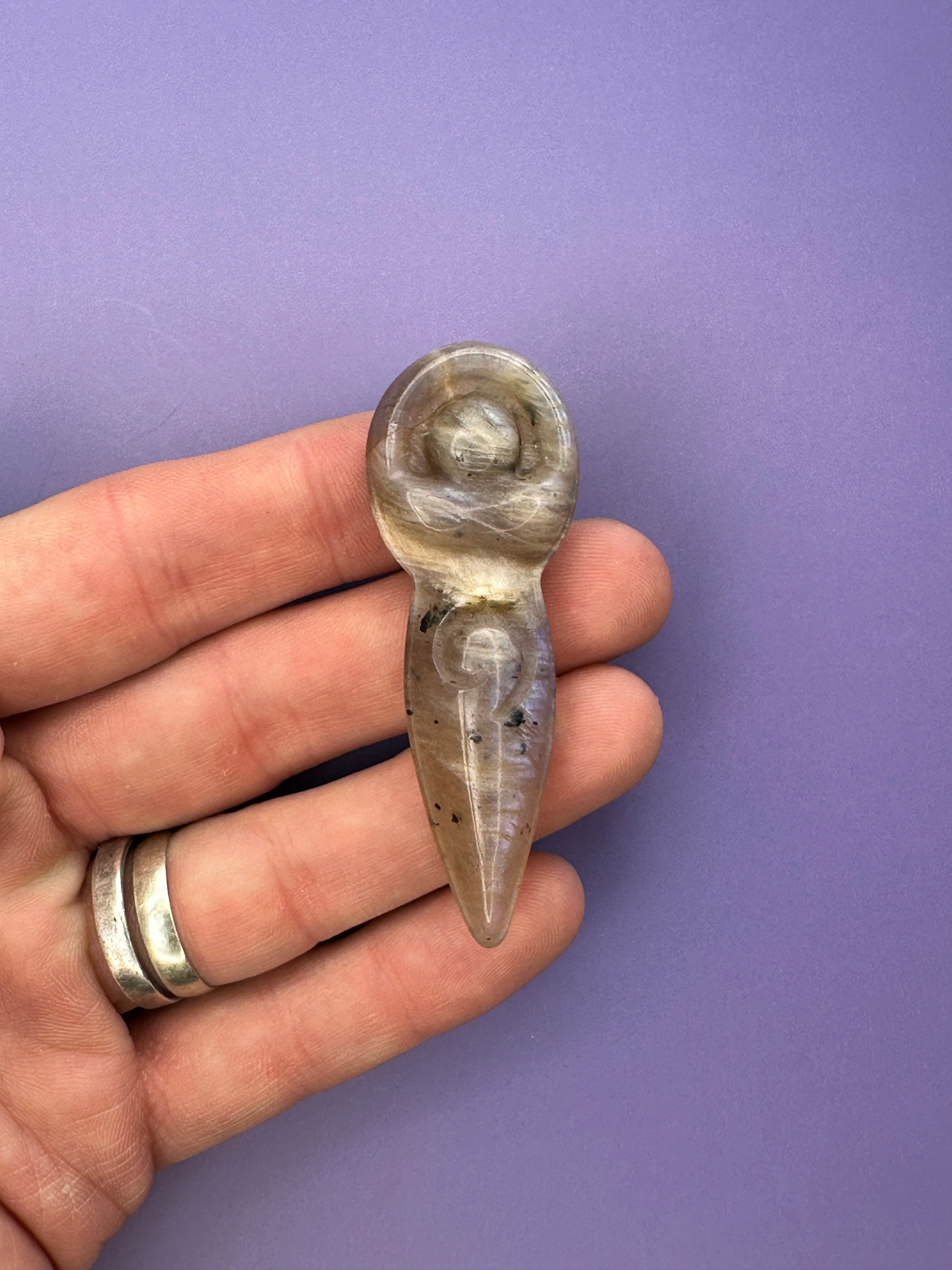 Rainbow moonstone - Goddess