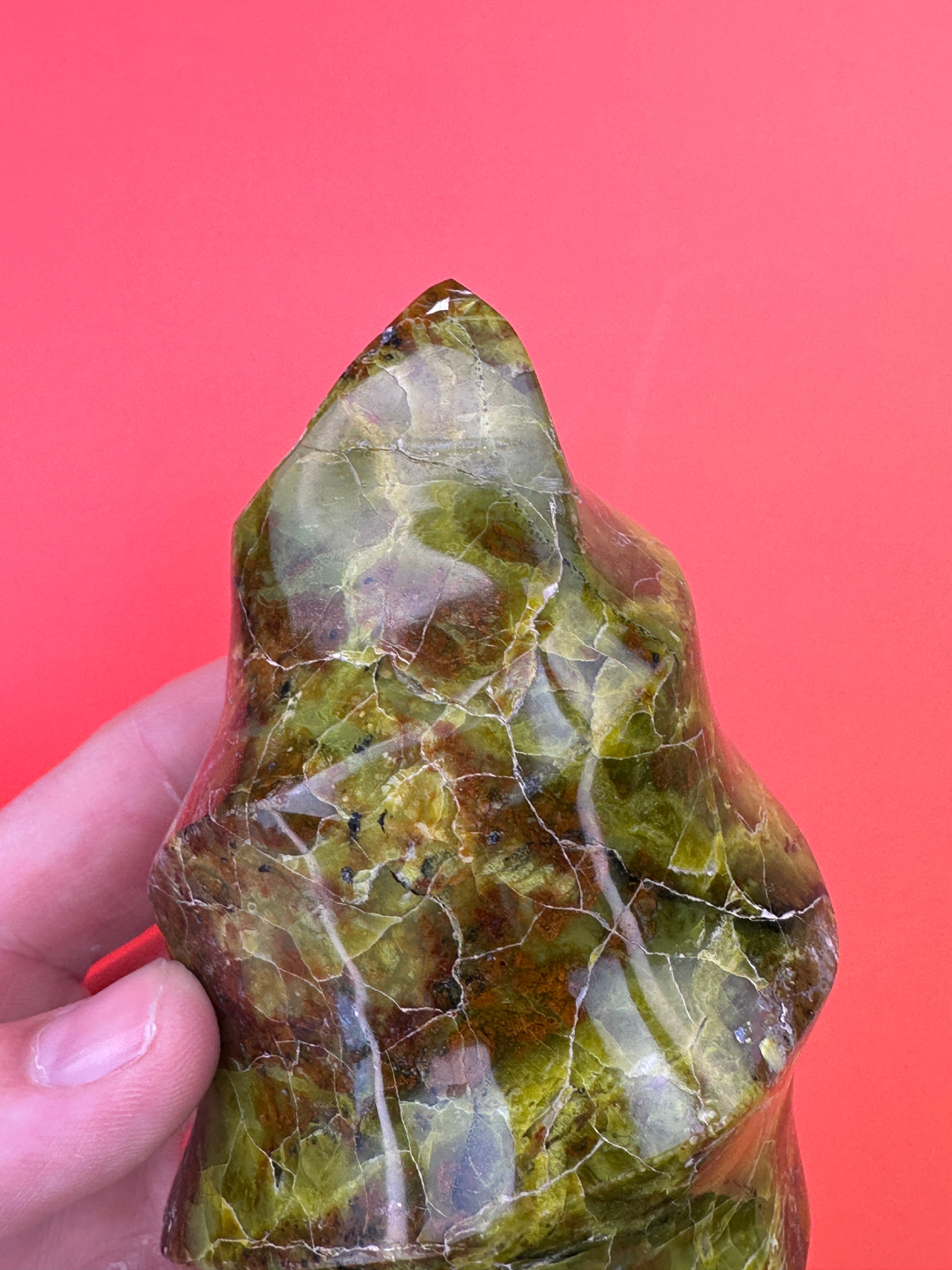 Green opal - Flame