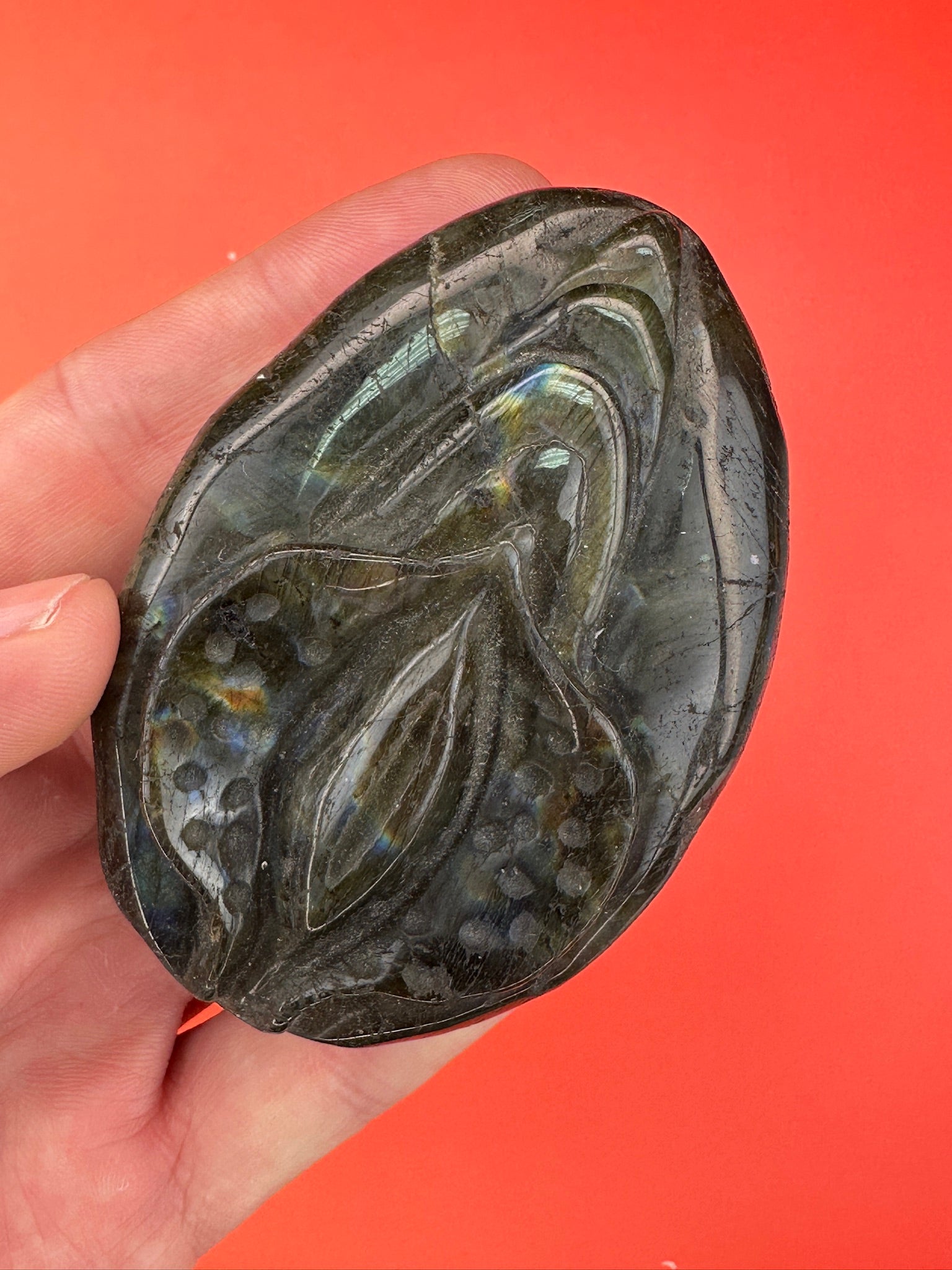 Labradorite - Lady lillies