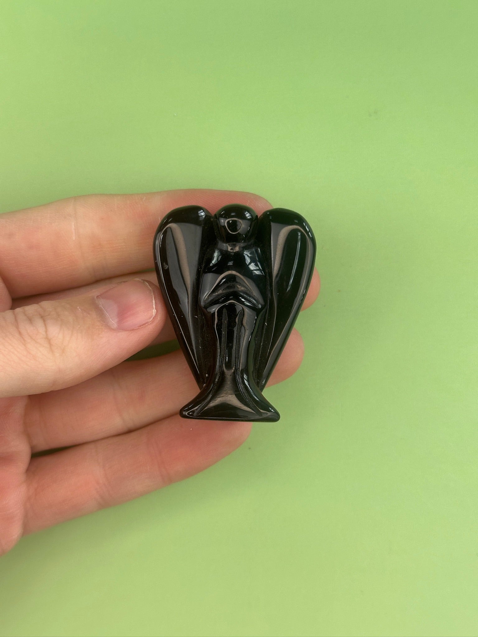Black obsidian - Protection angel