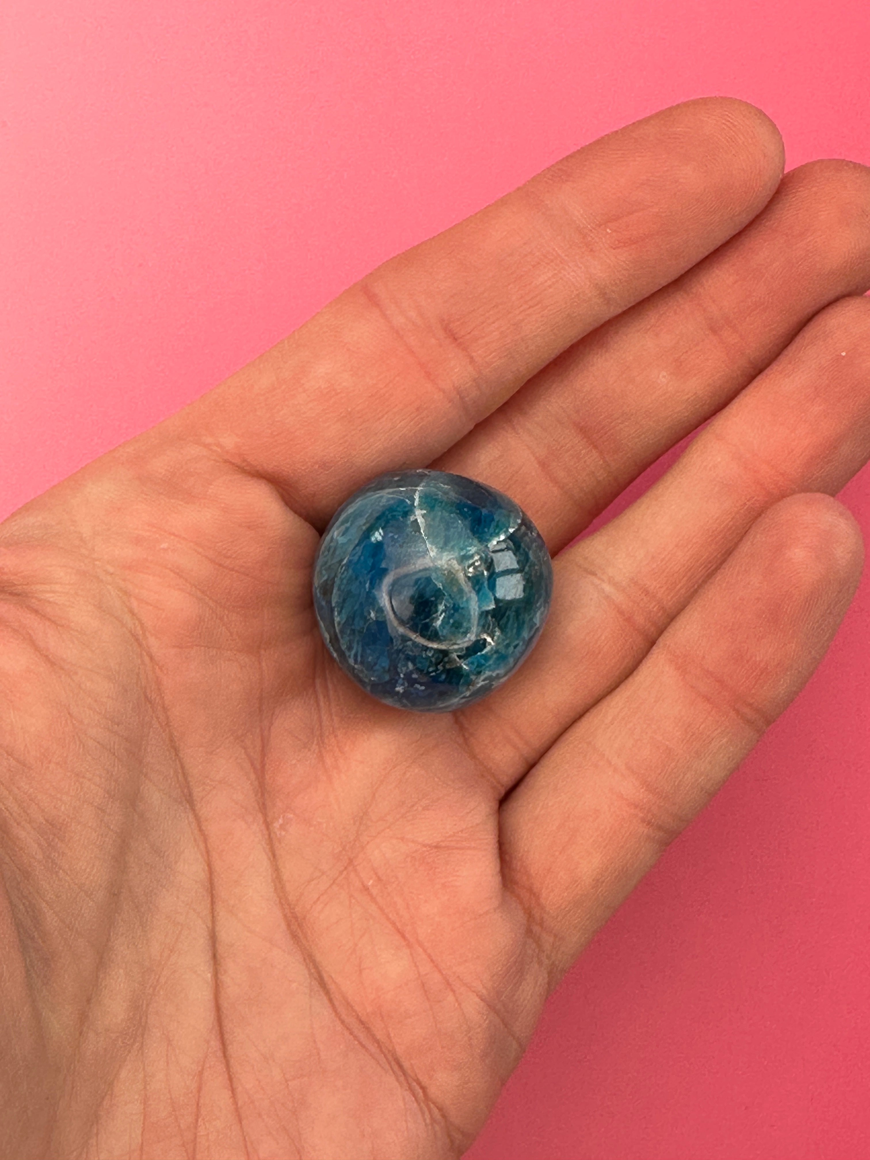 Apatite - Tumblestone (Blue)