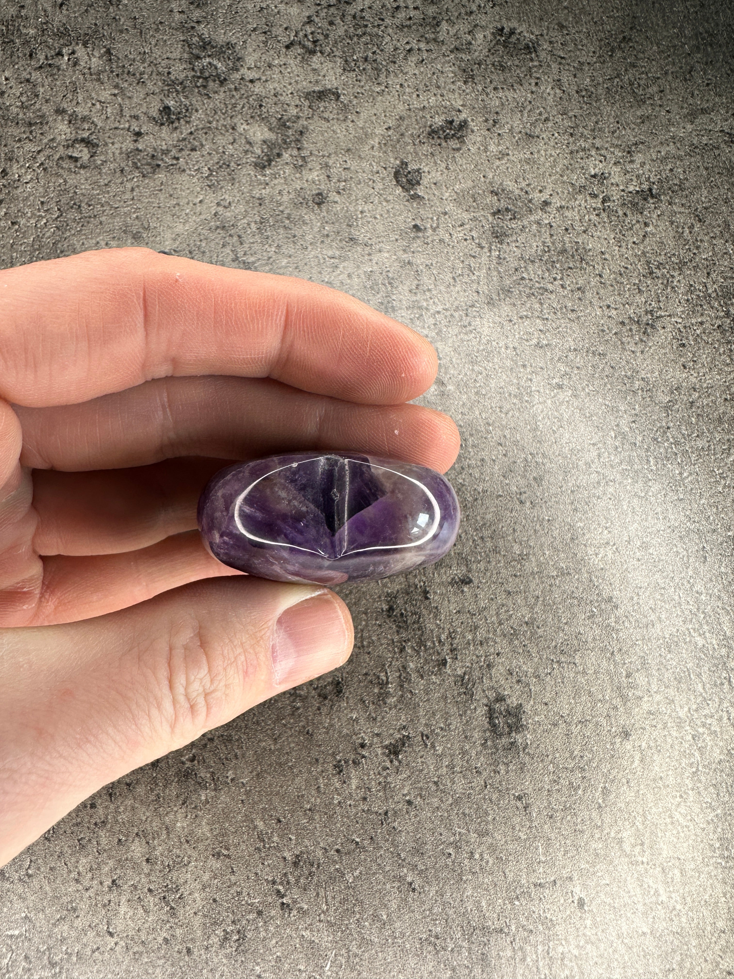 Amethyst - Medium heart