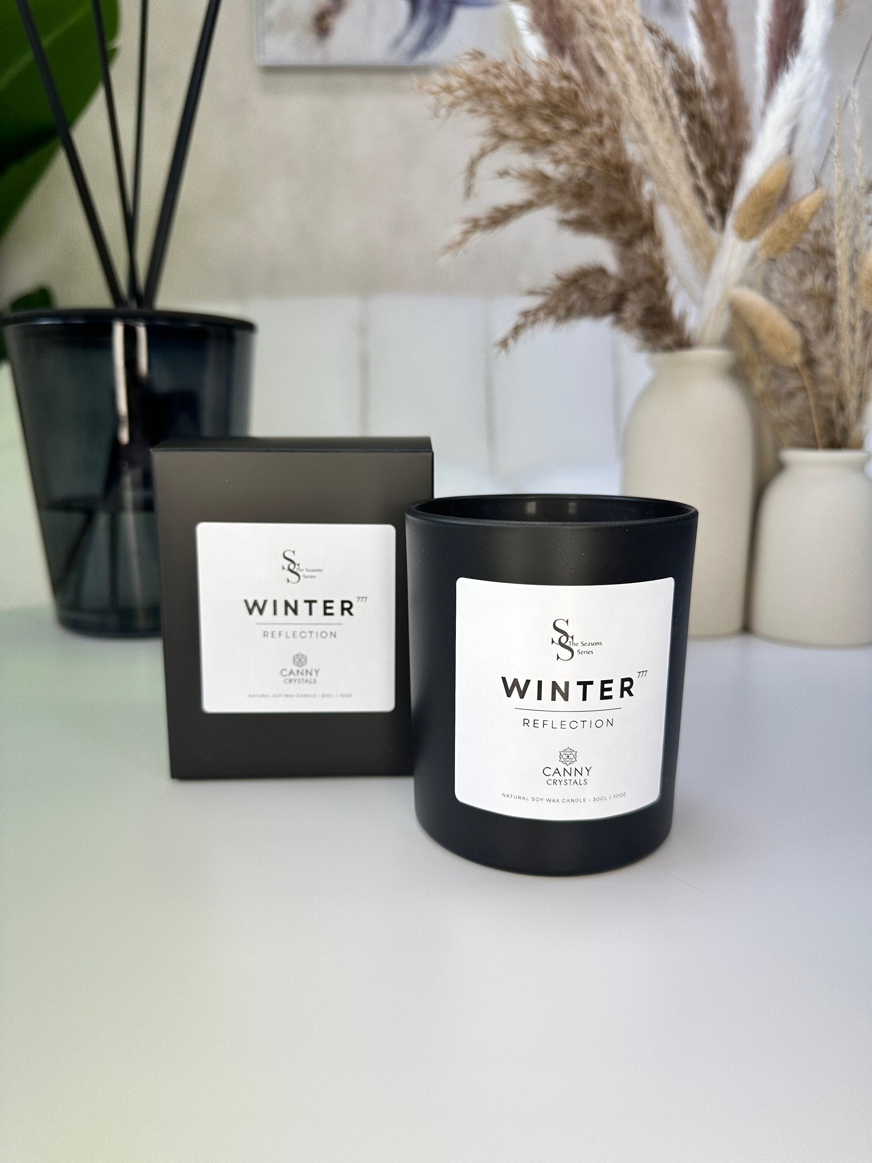 Winter candle - Reflection 777 - Seasons Series