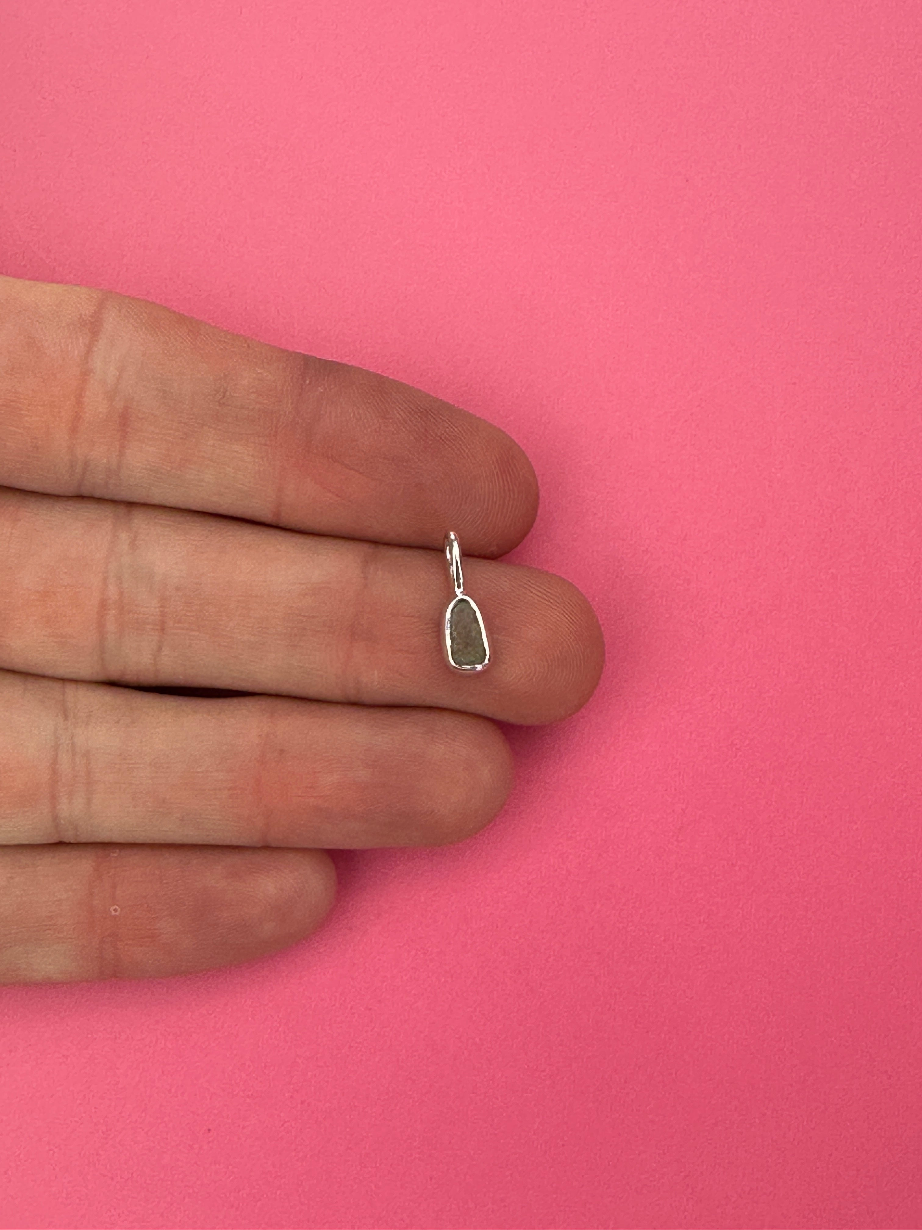 Moldavite - Mini necklace pendant