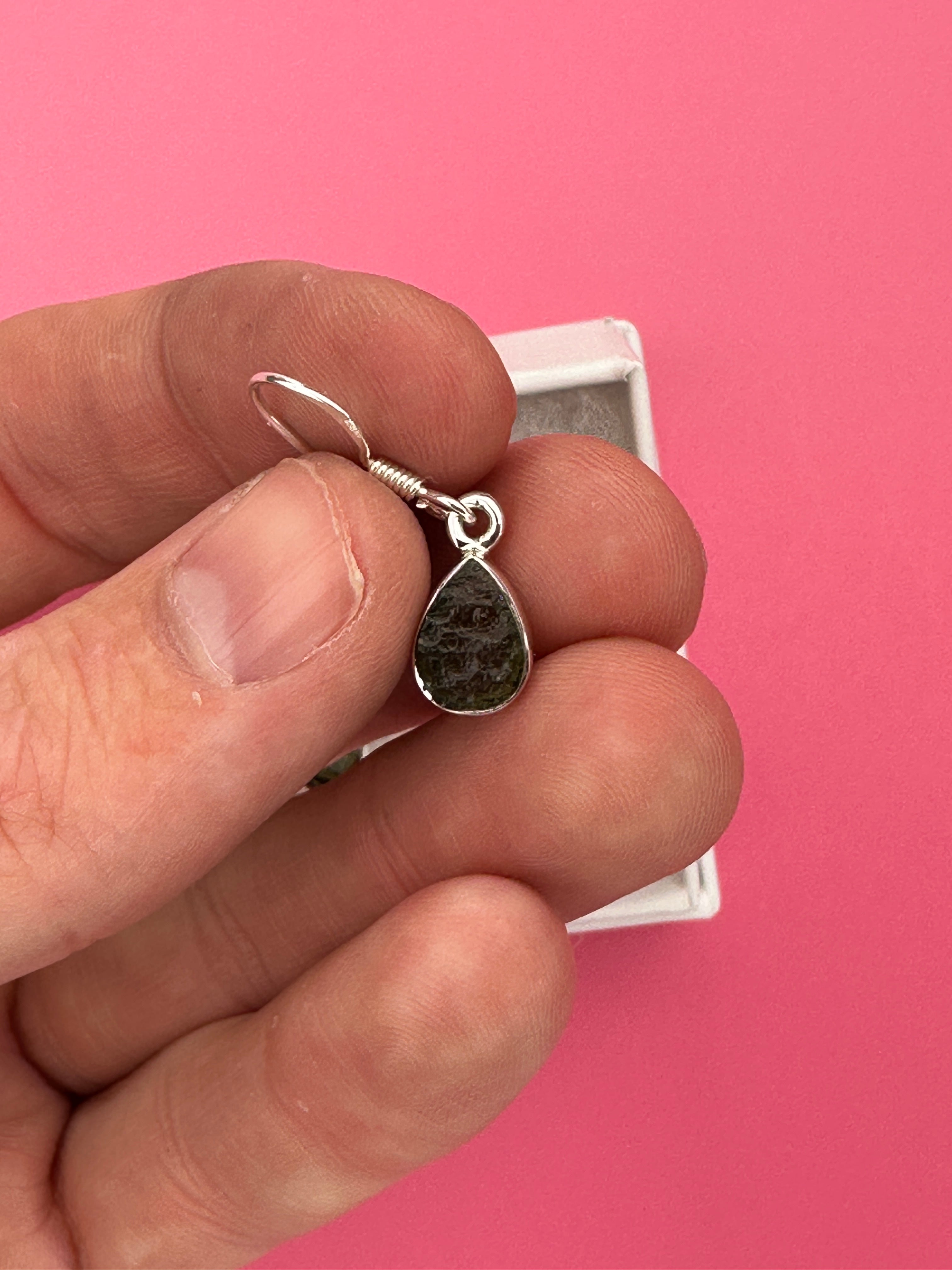 Moldavite - Earrings