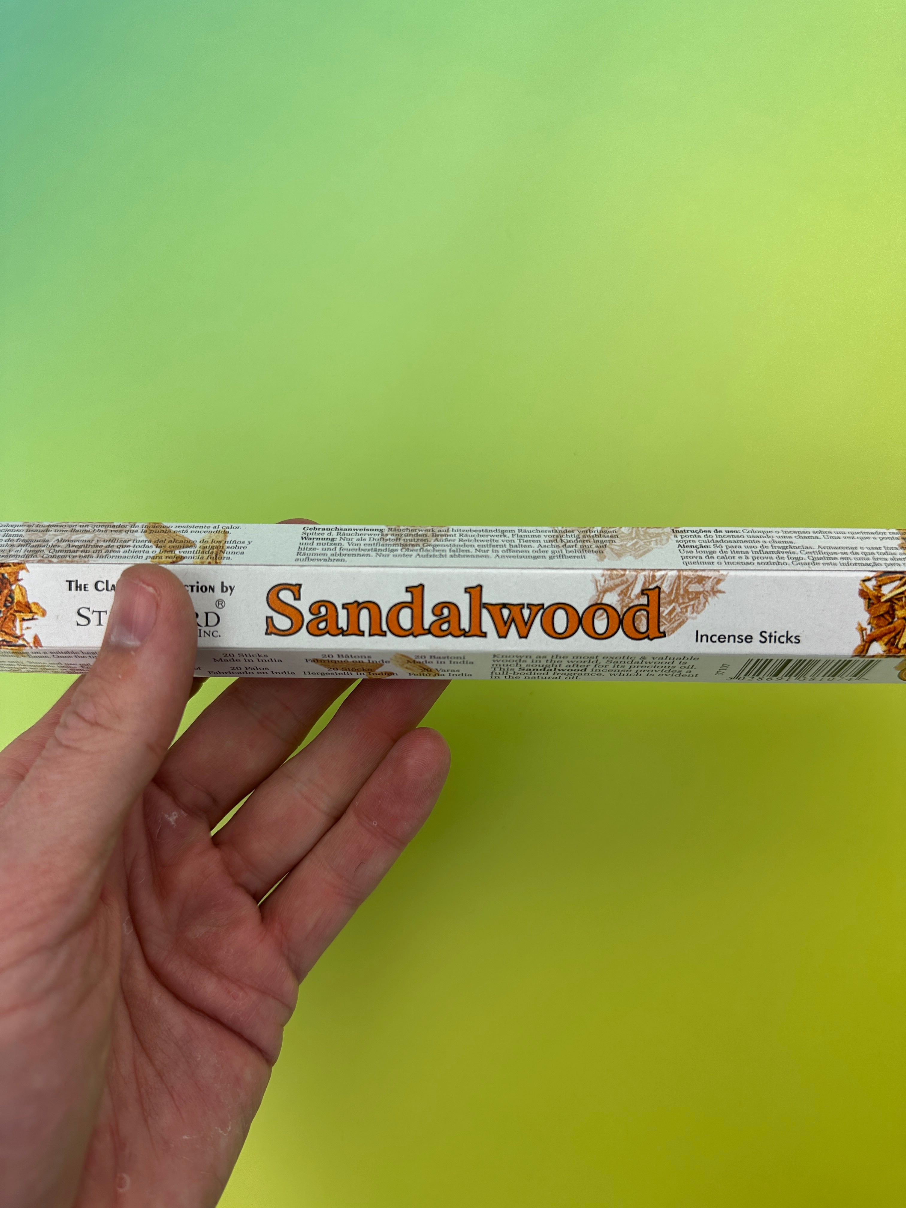 Sandalwood incense sticks