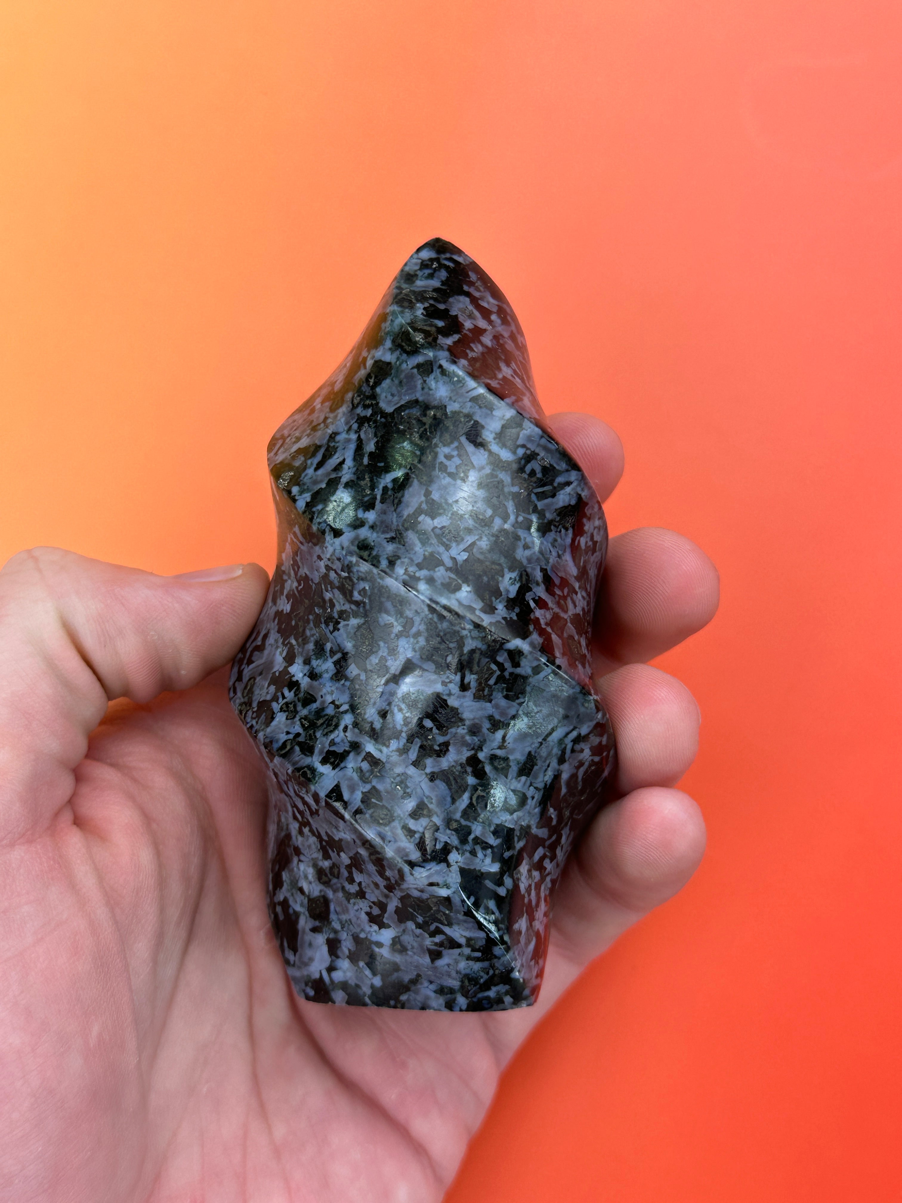 Indigo gabbro - Flame