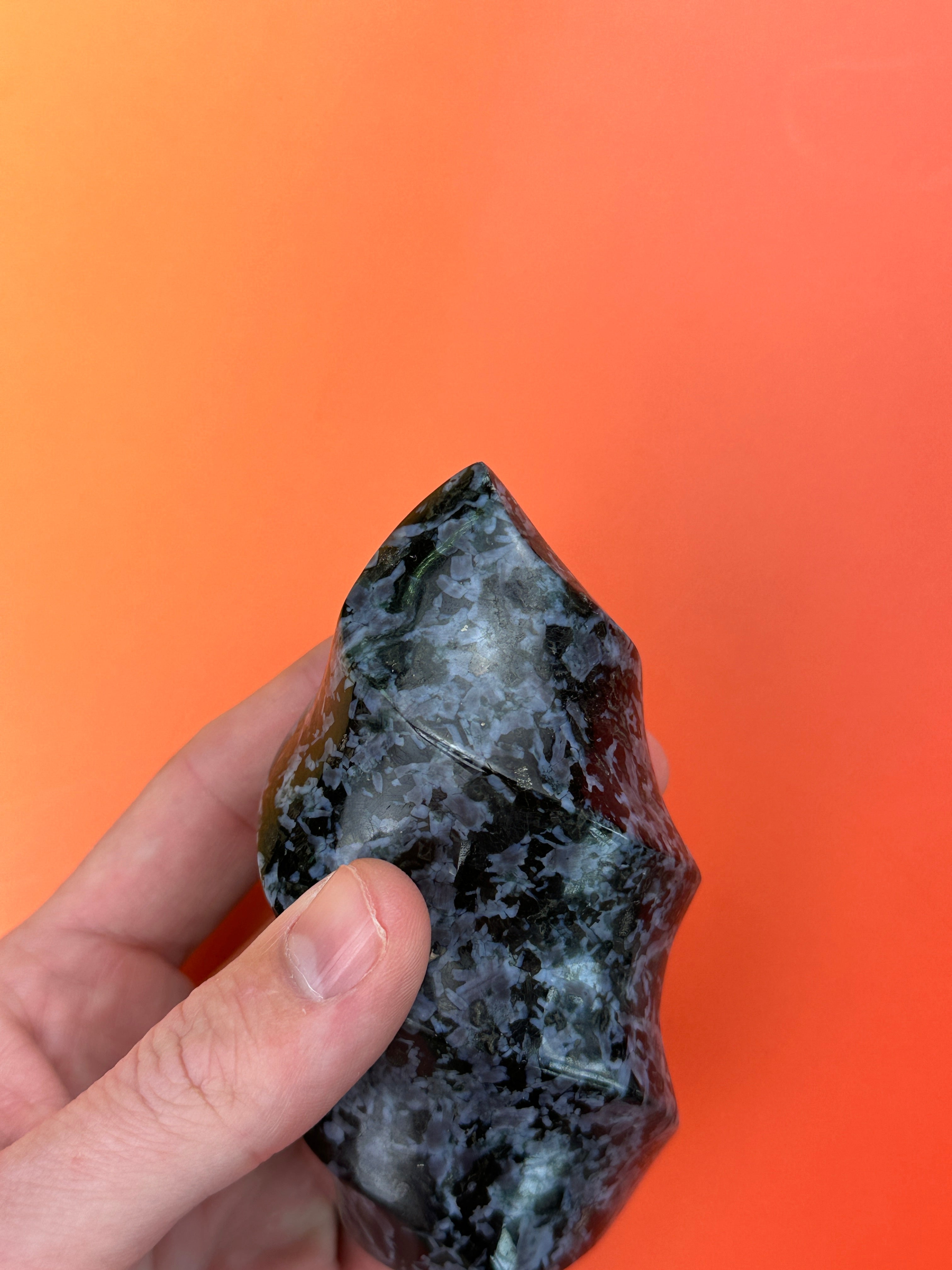 Indigo gabbro - Flame