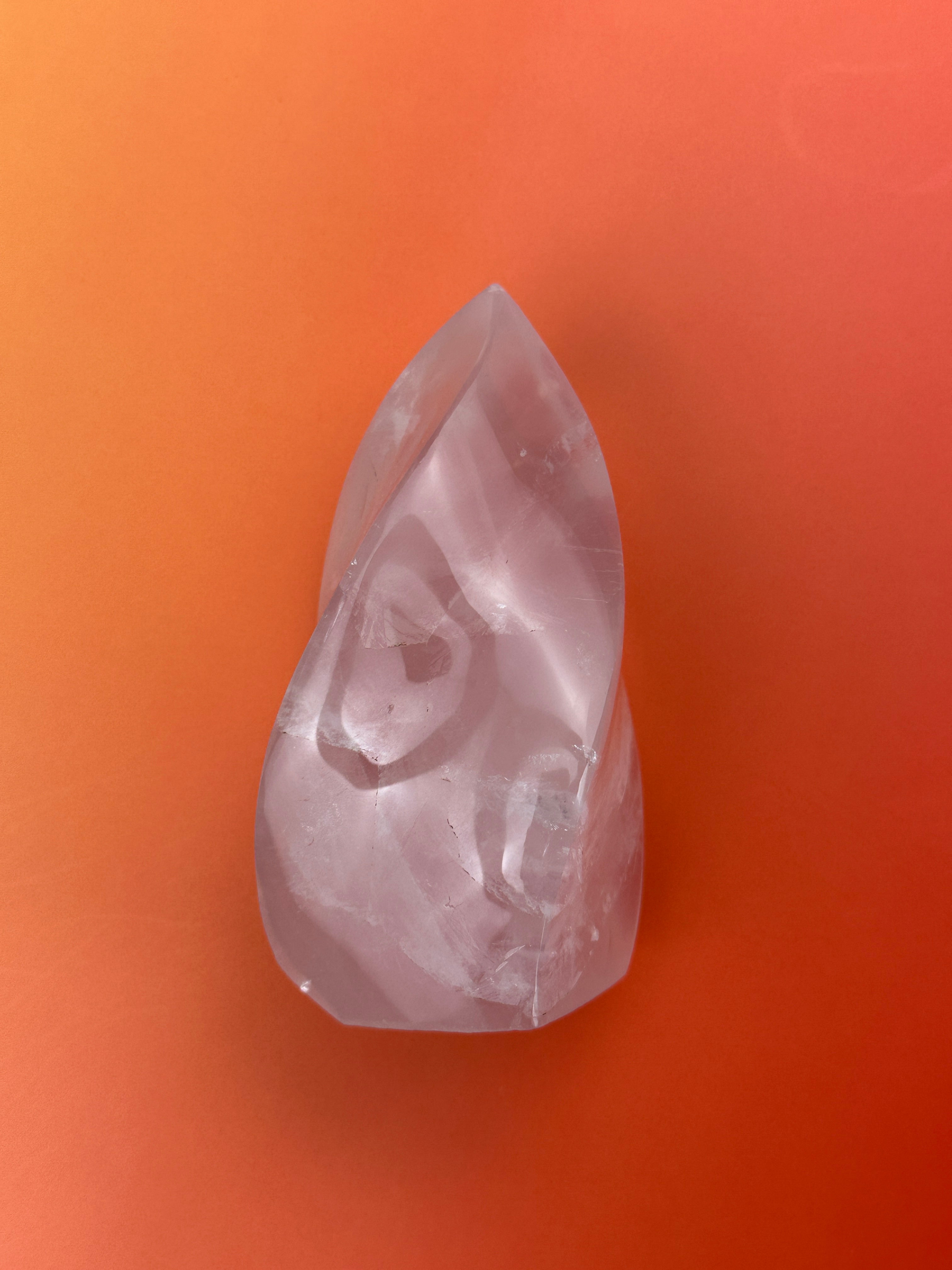 Rose quartz - Flame
