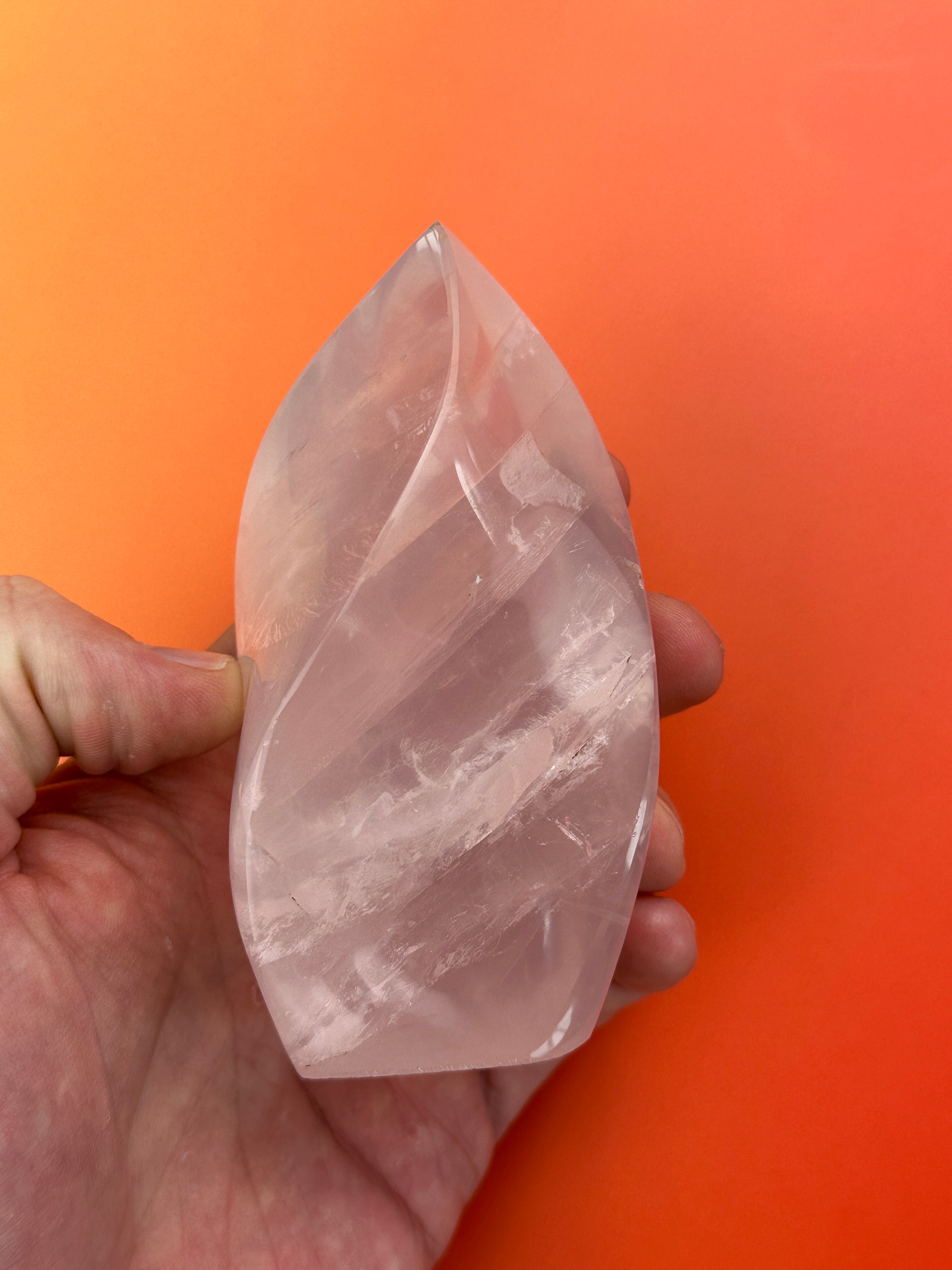 Rose quartz - Flame