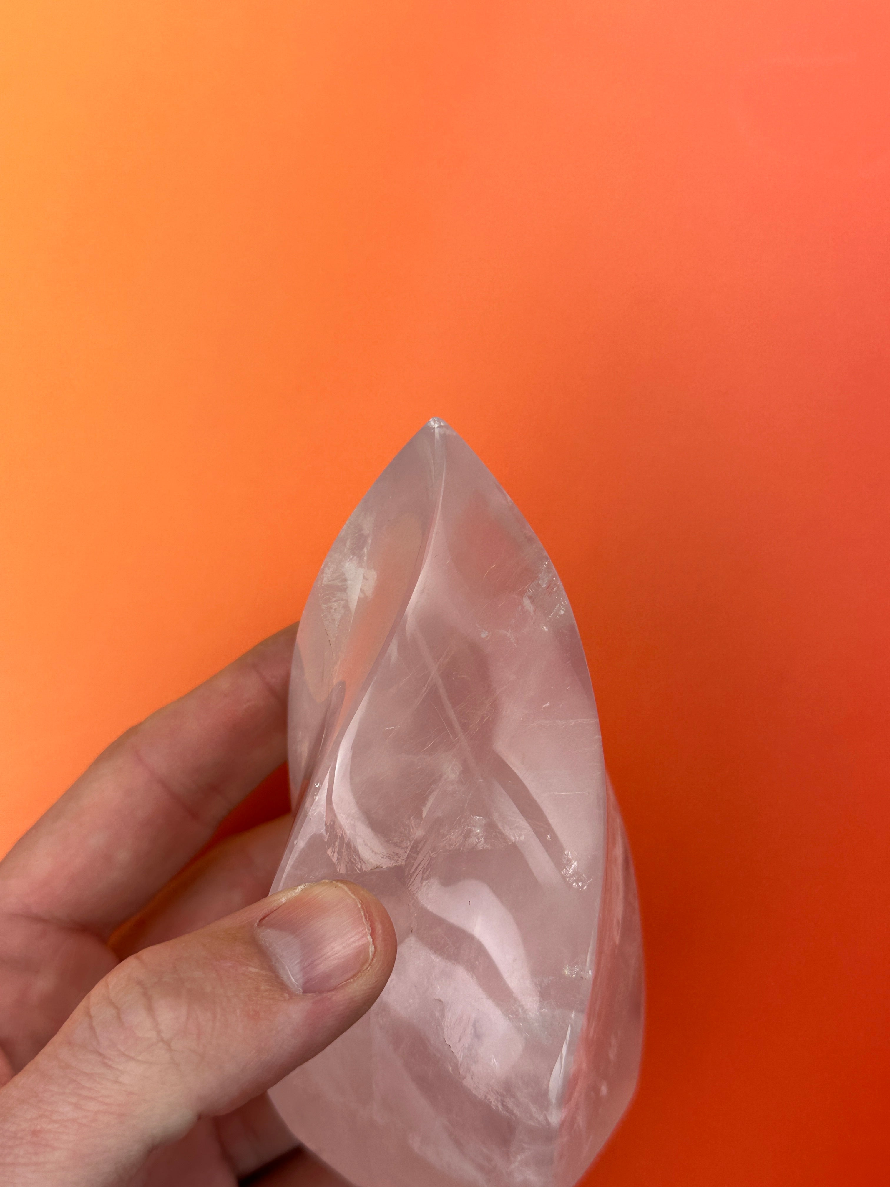 Rose quartz - Flame