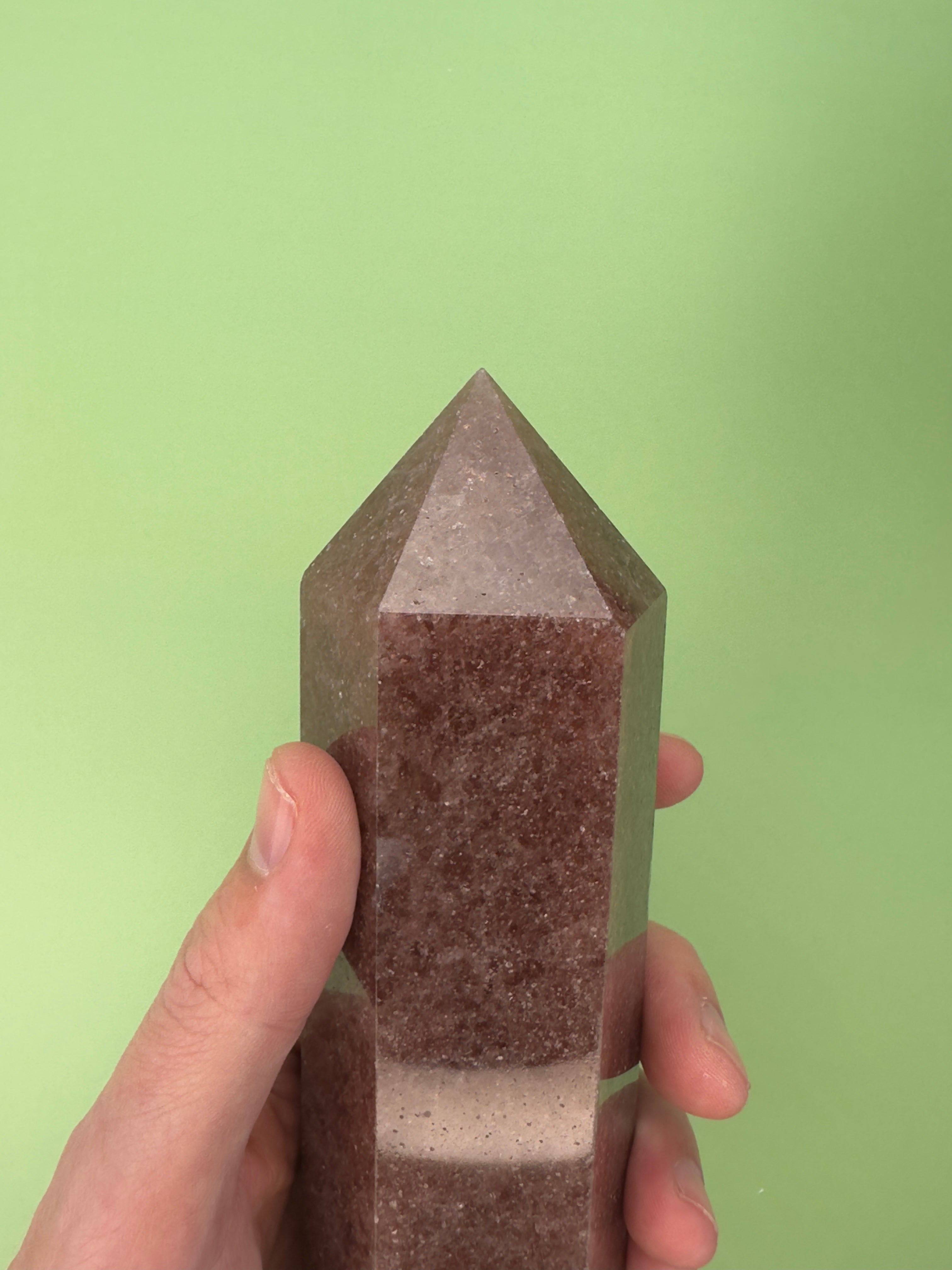Strawberry quartz - XL tower