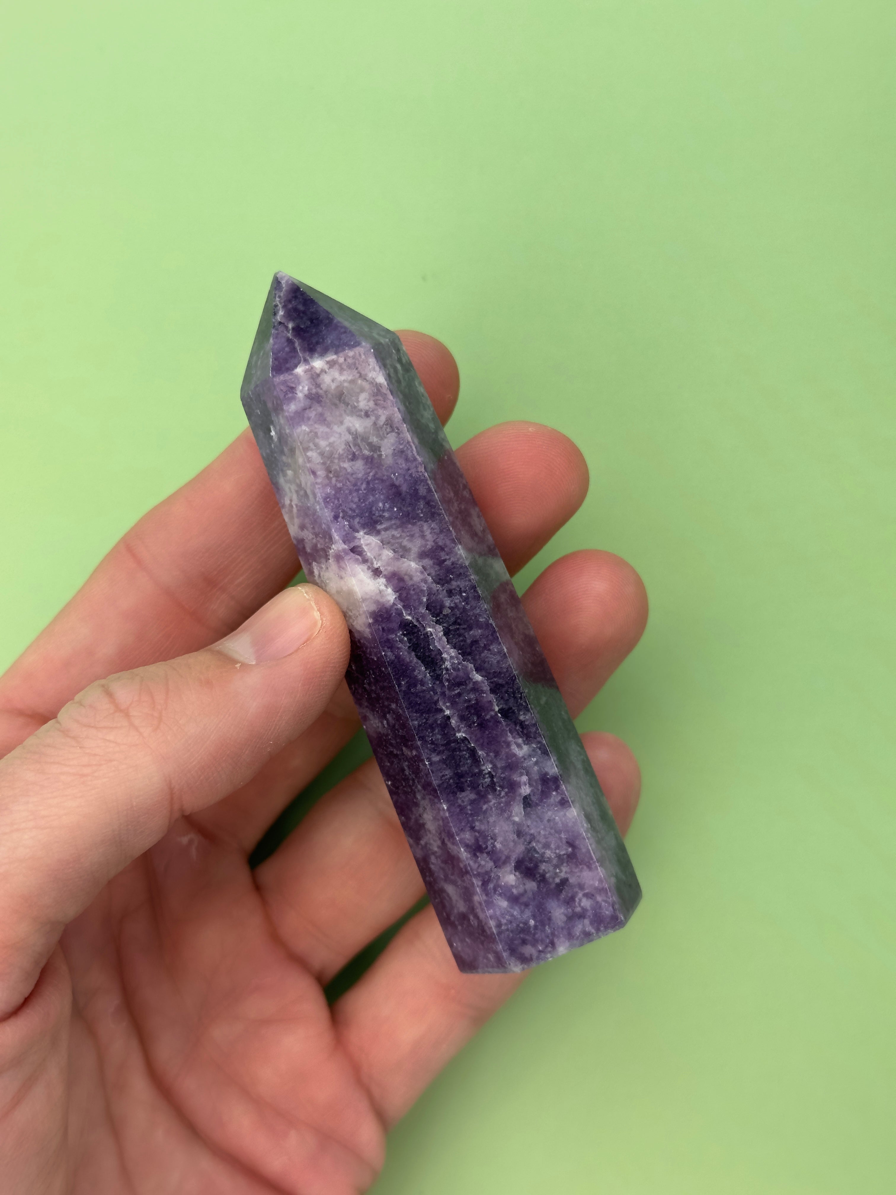 Lepidolite - Tower