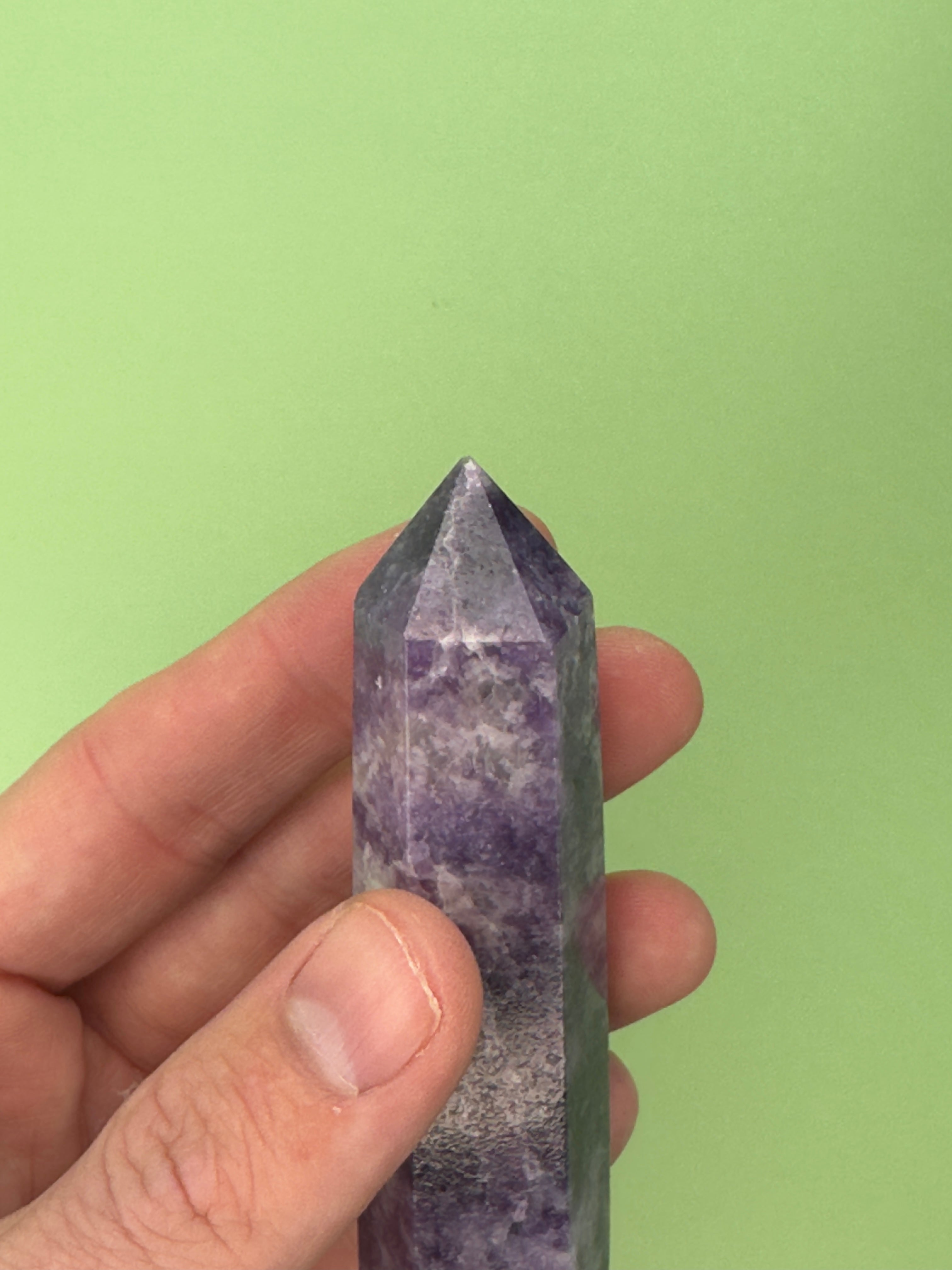 Lepidolite - Tower