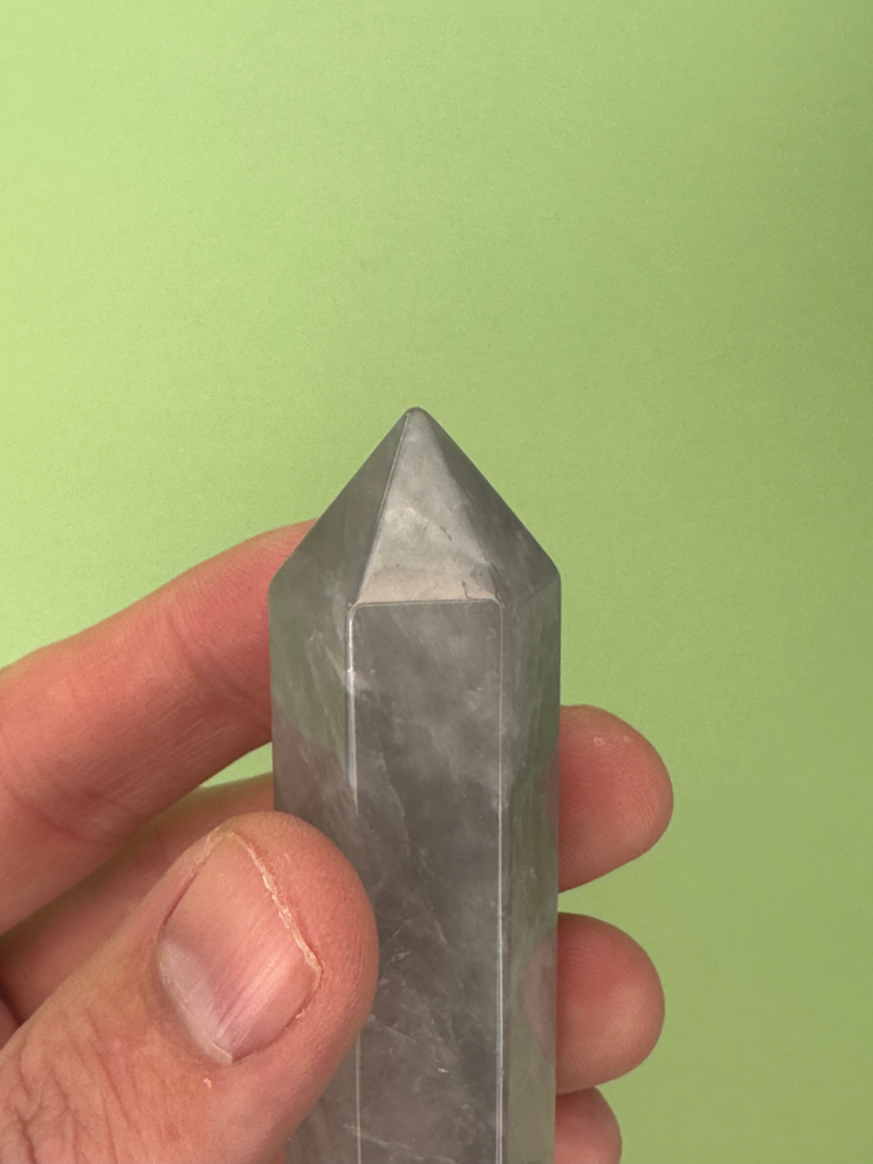 Lunar rose quartz - Tower