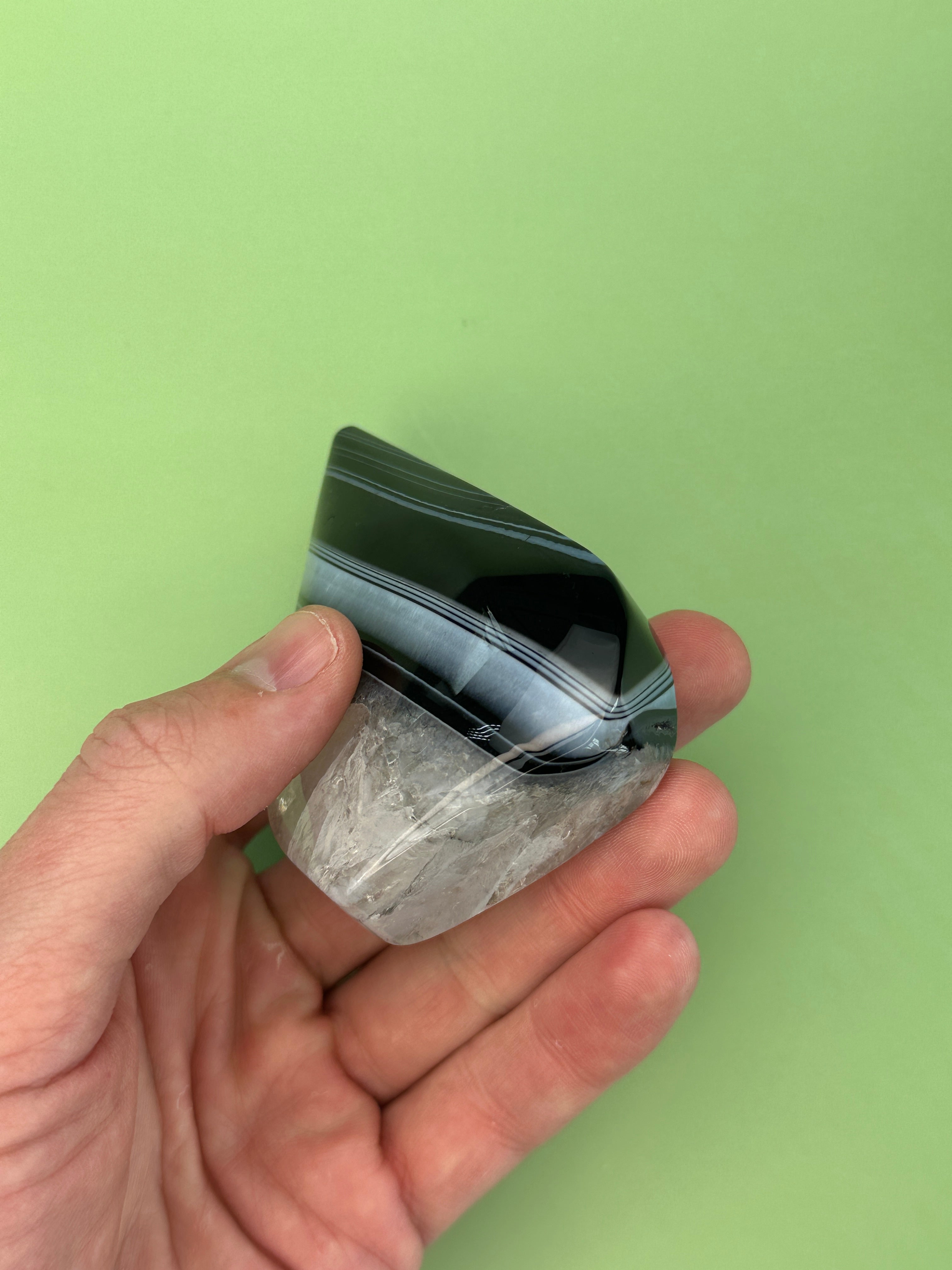 Agate - Free standing teardrop