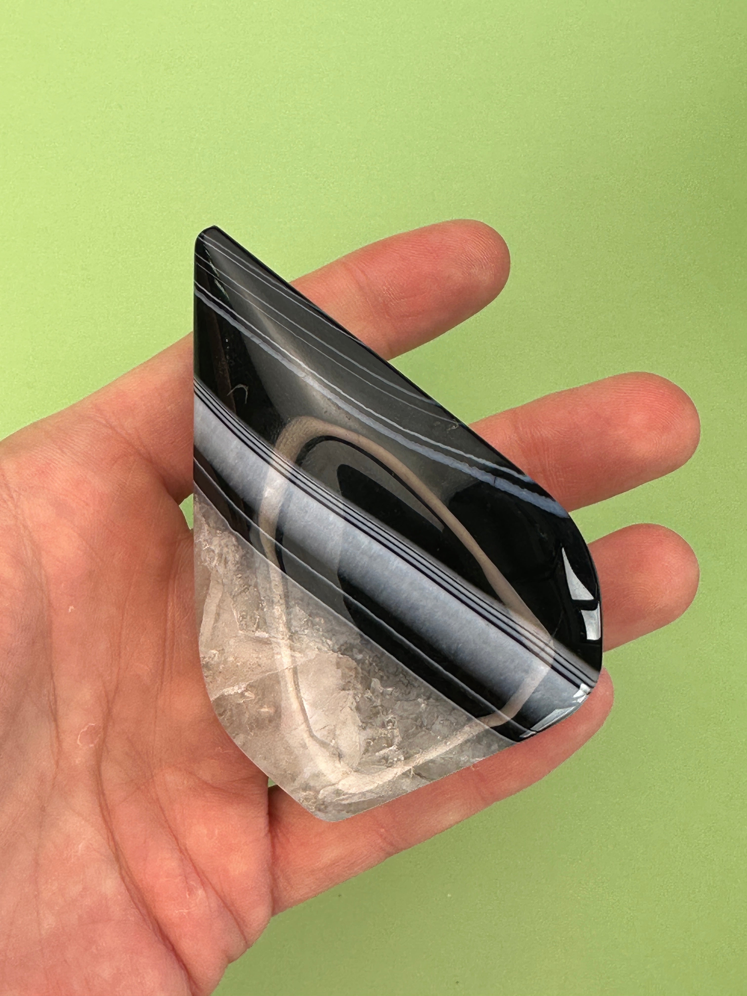 Agate - Free standing teardrop