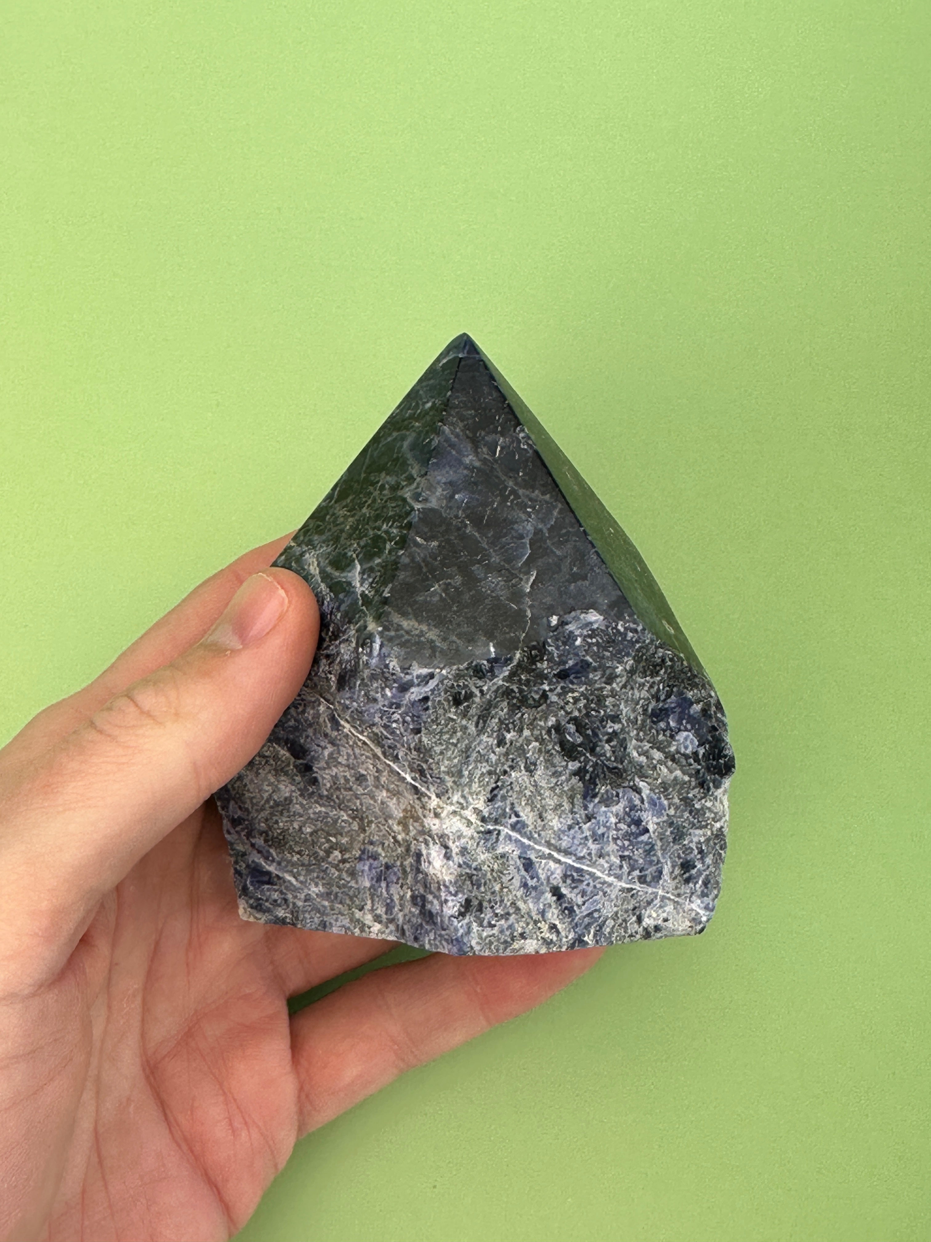 Sodalite - Rough cut point