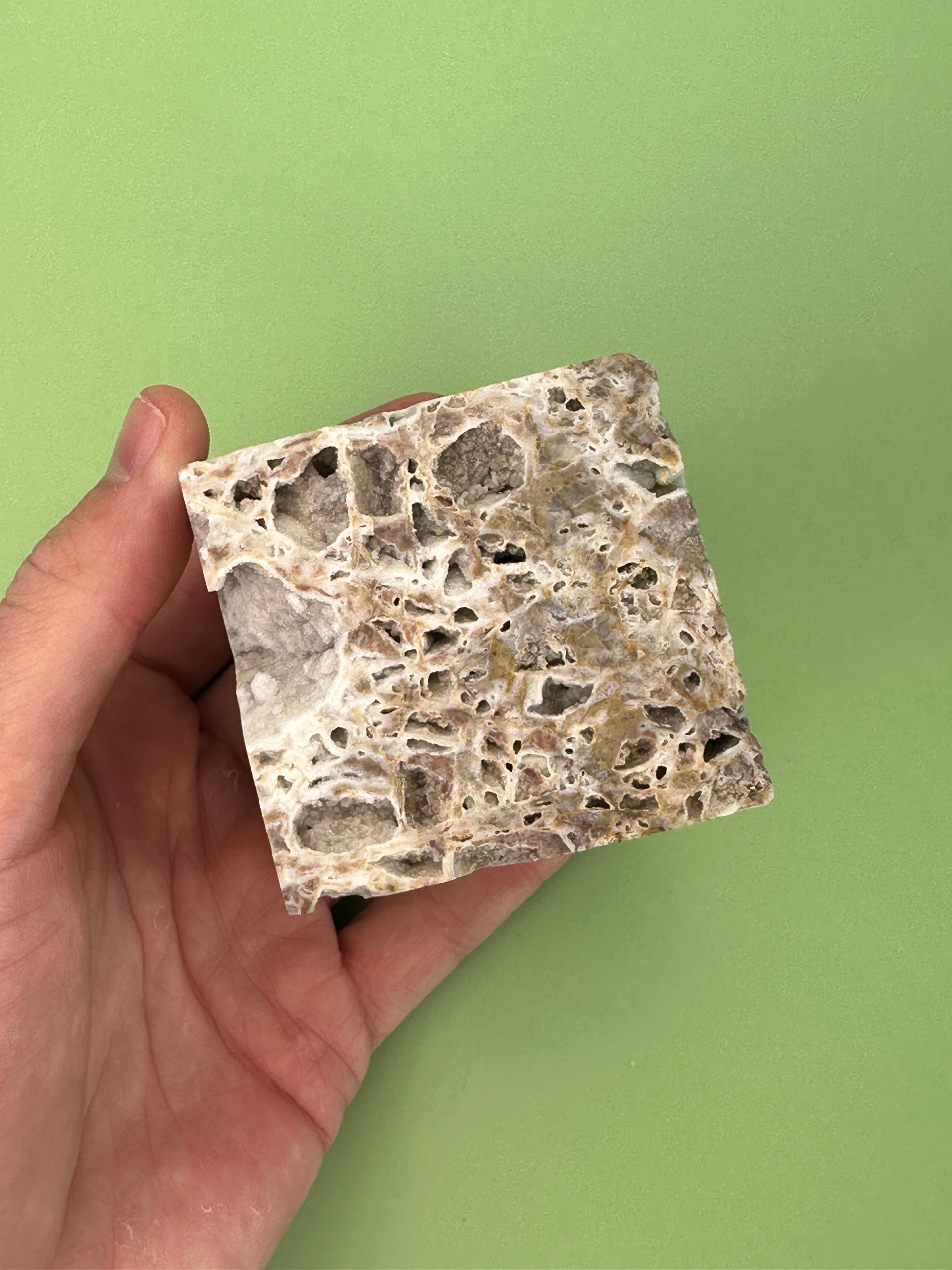 Sphalerite - Large cube with flat edge